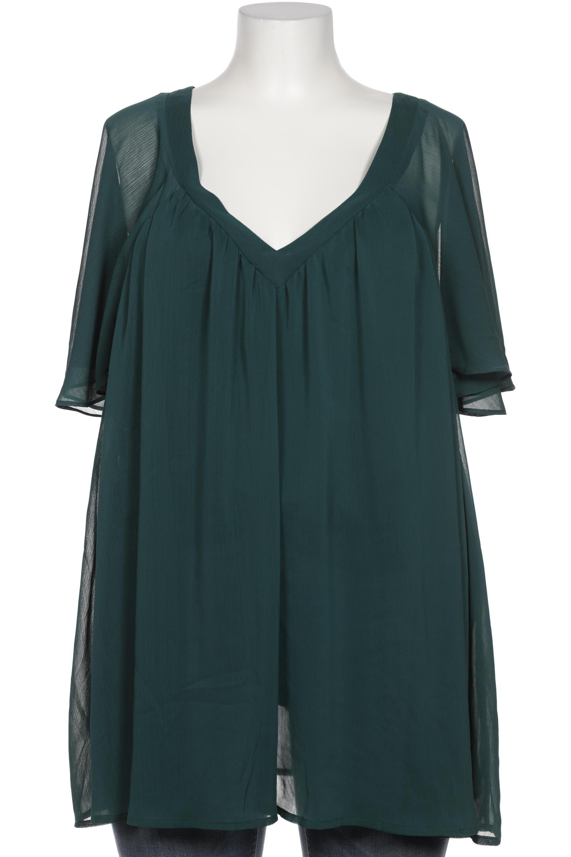 

Zizzi Damen Bluse, grün, Gr. 44