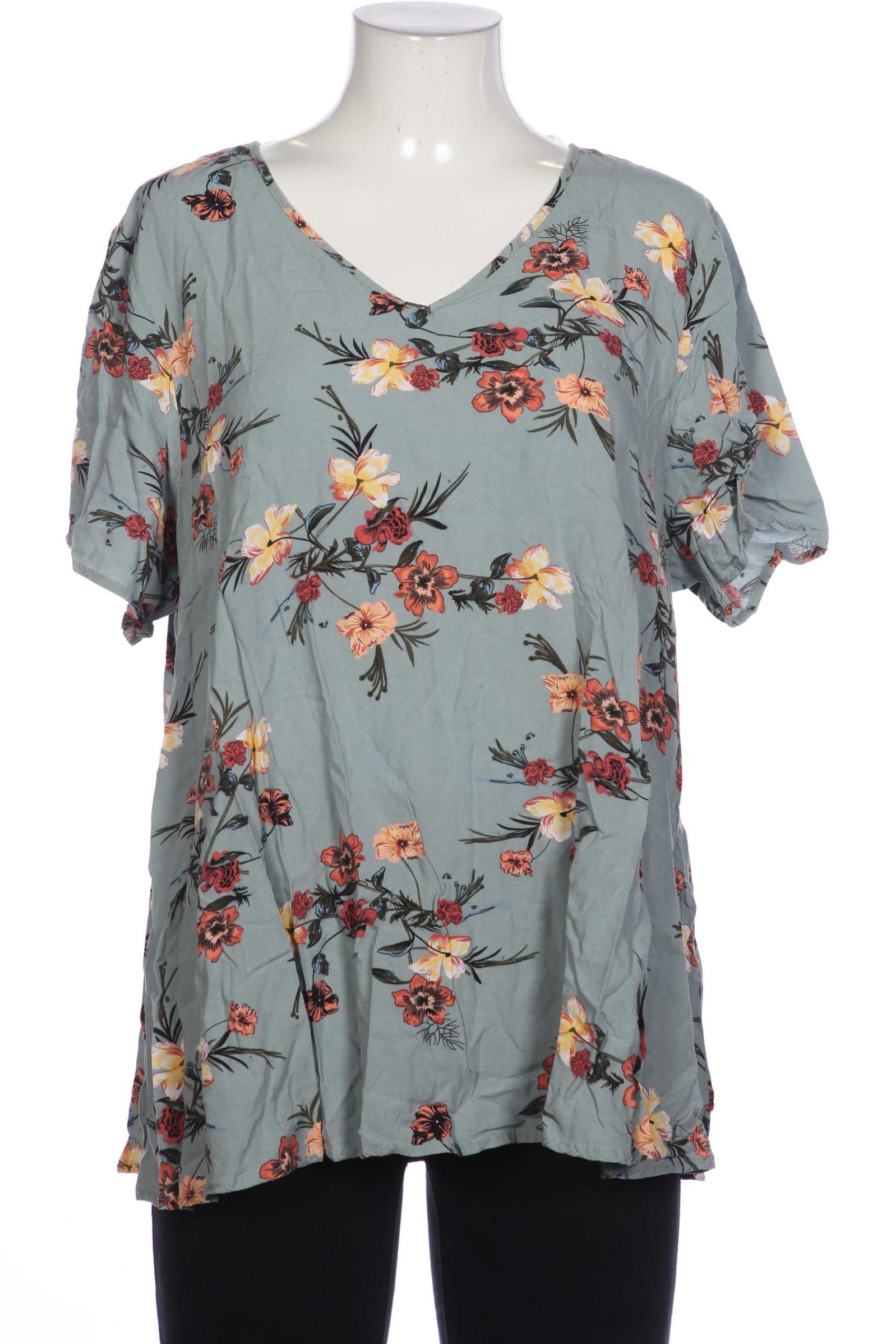 

Zizzi Damen Bluse, türkis, Gr. 42