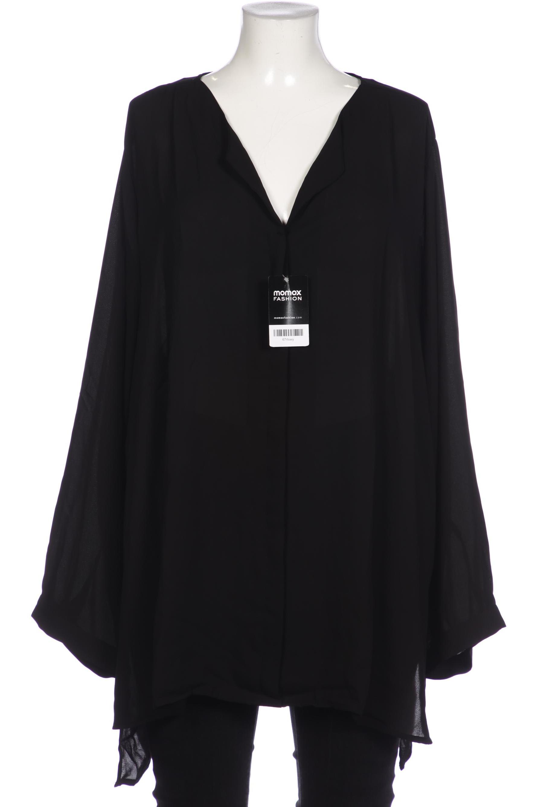 

Zizzi Damen Bluse, schwarz, Gr. 48