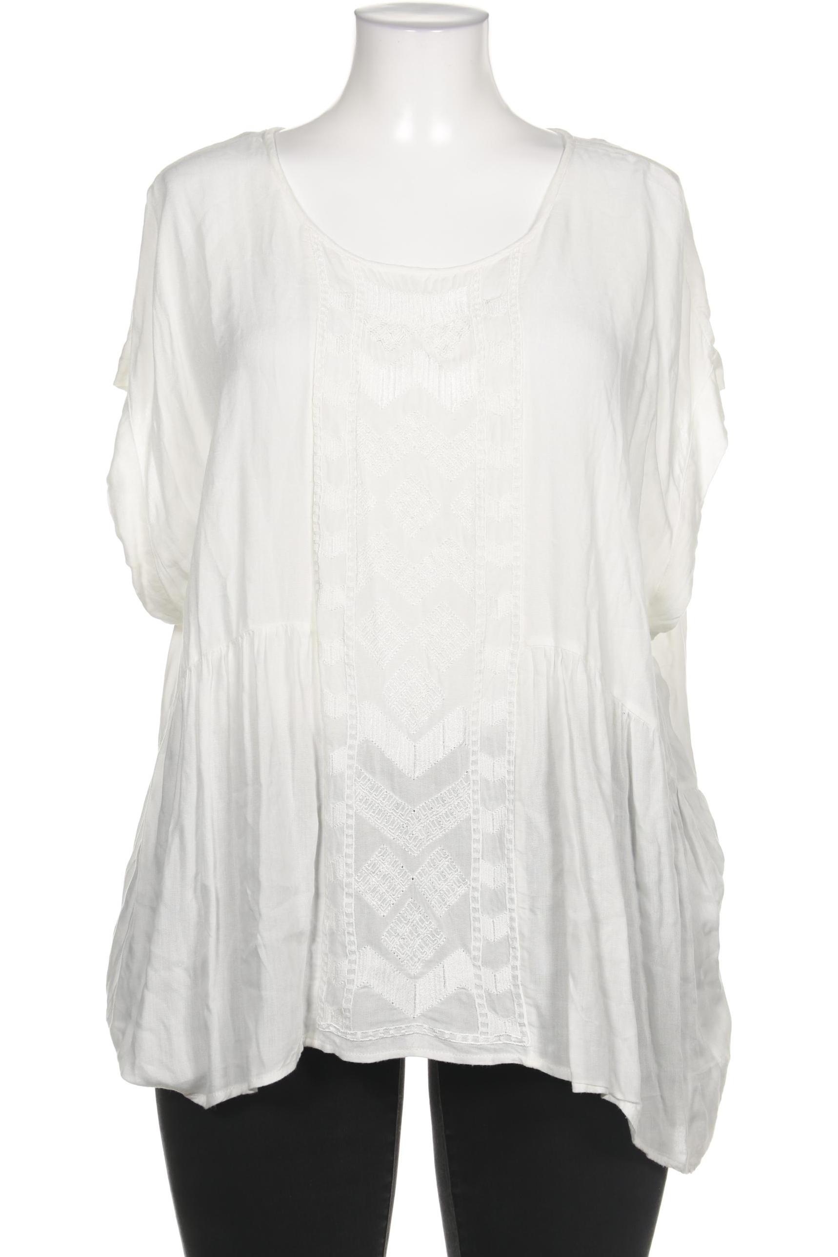 

Zizzi Damen Bluse, weiß, Gr. 42