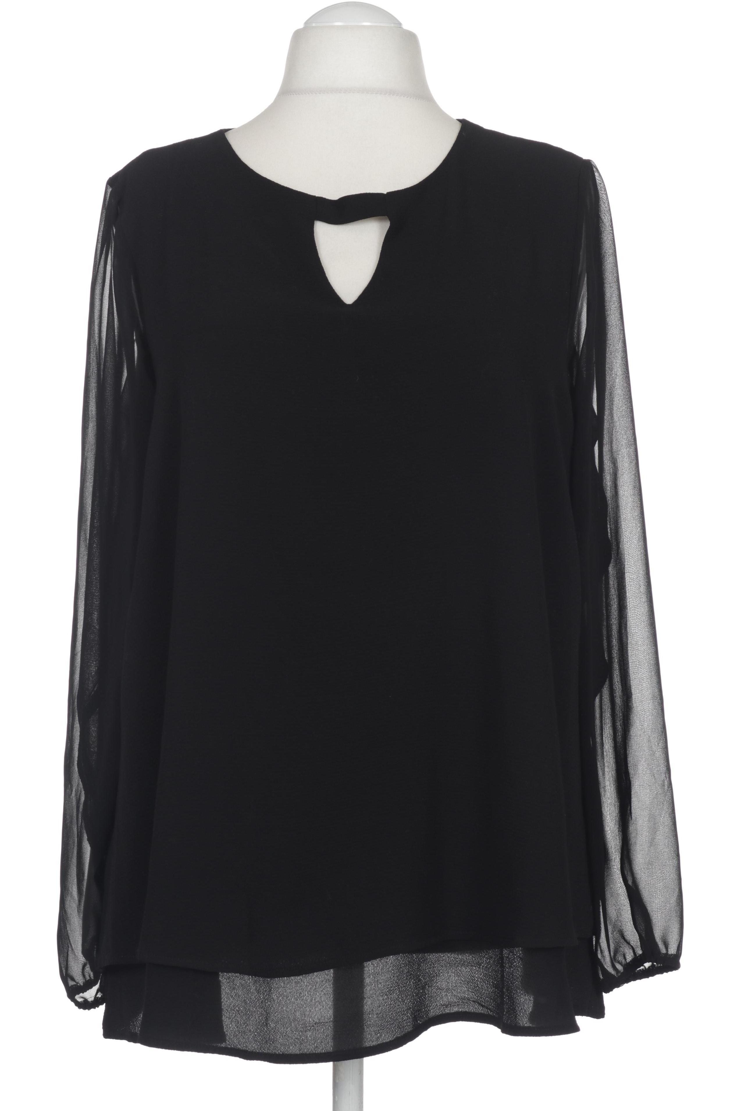 

Zizzi Damen Bluse, schwarz, Gr.