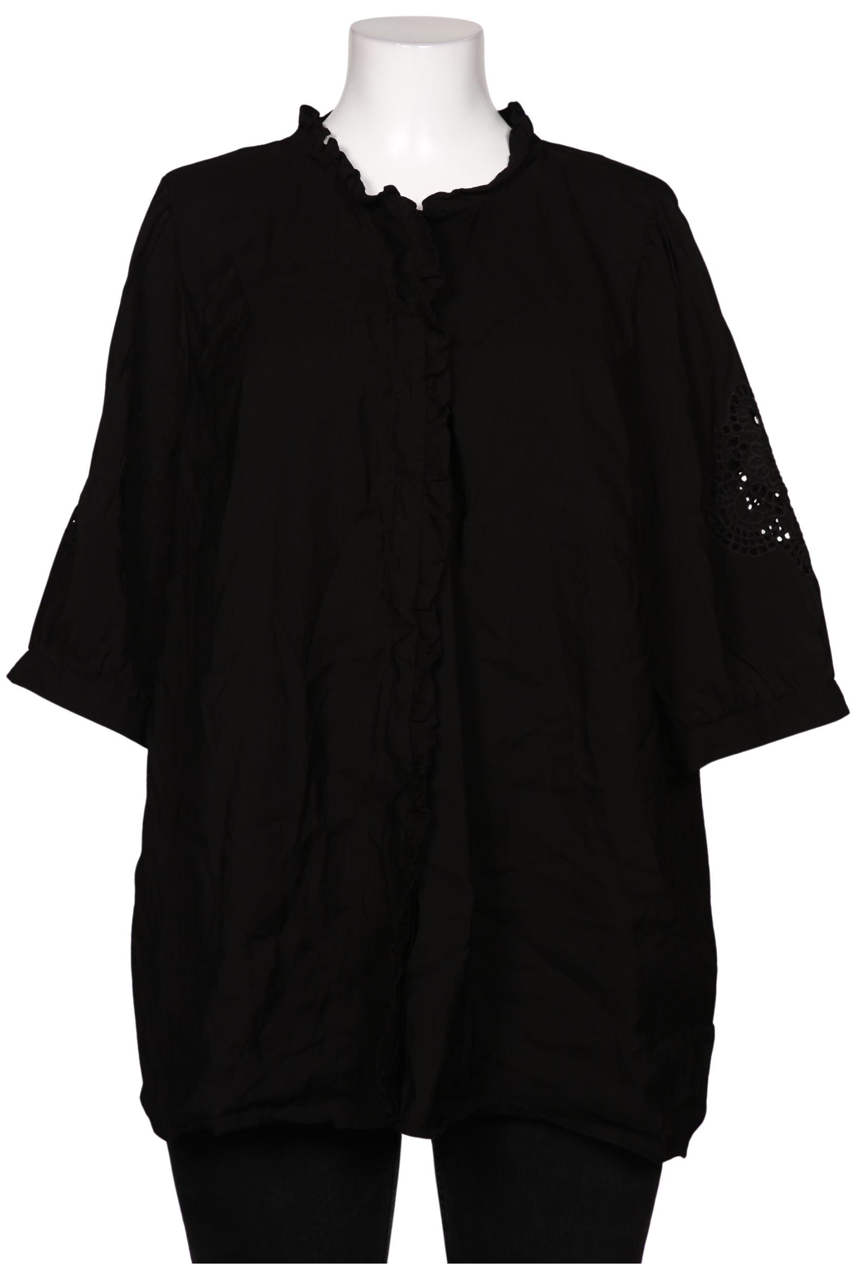 

Zizzi Damen Bluse, schwarz, Gr. 44