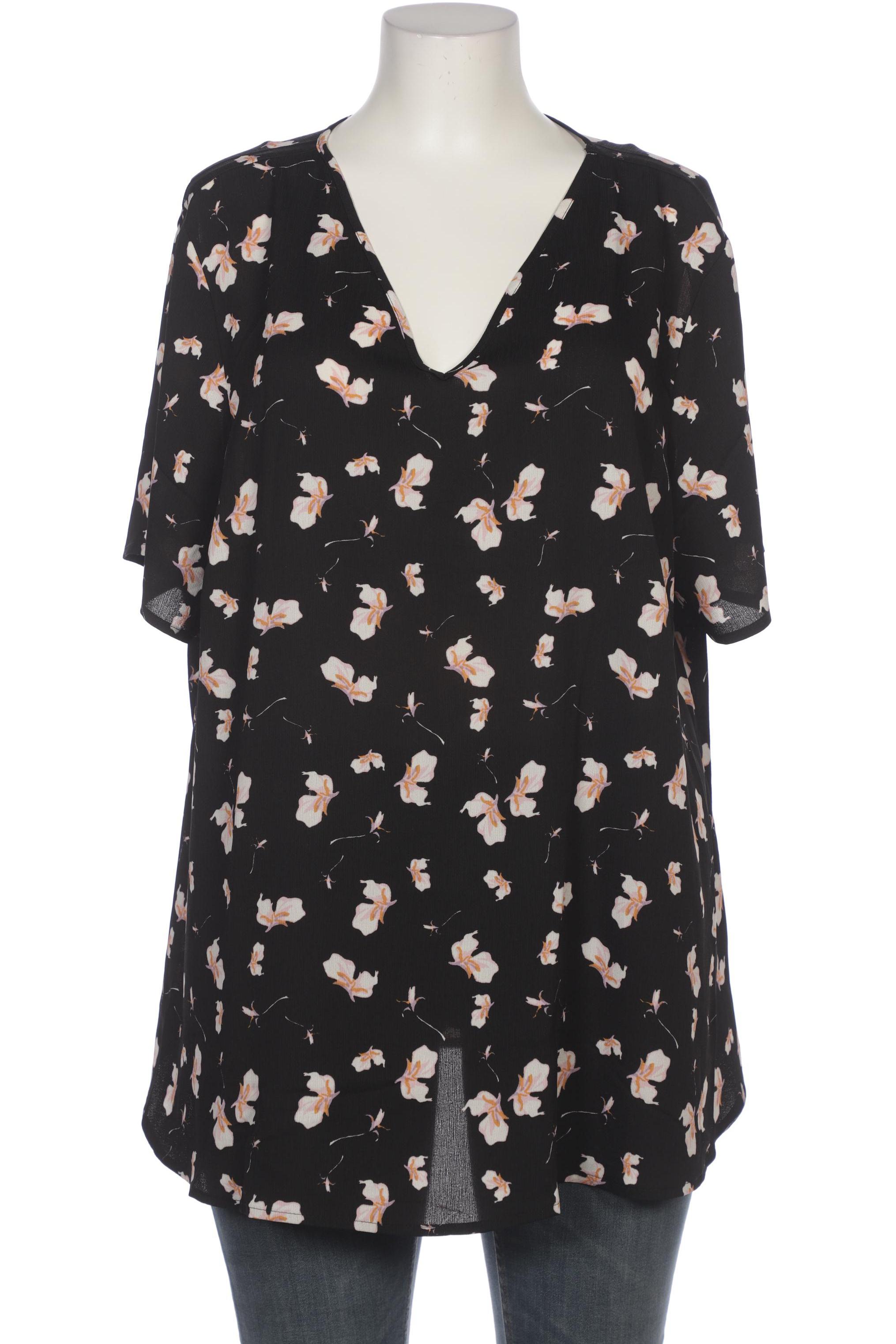 

Zizzi Damen Bluse, schwarz, Gr. 42