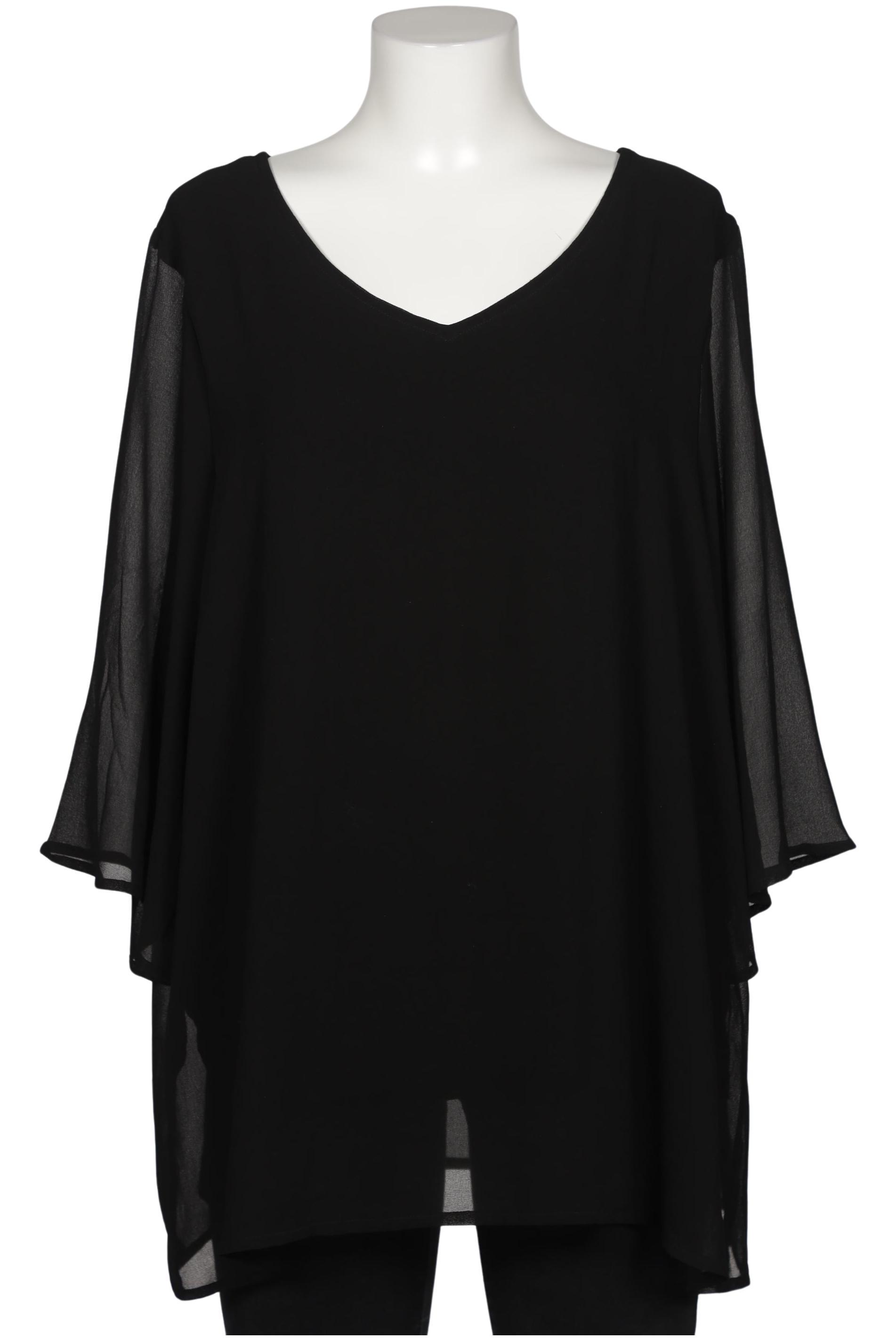 

Zizzi Damen Bluse, schwarz, Gr. 42