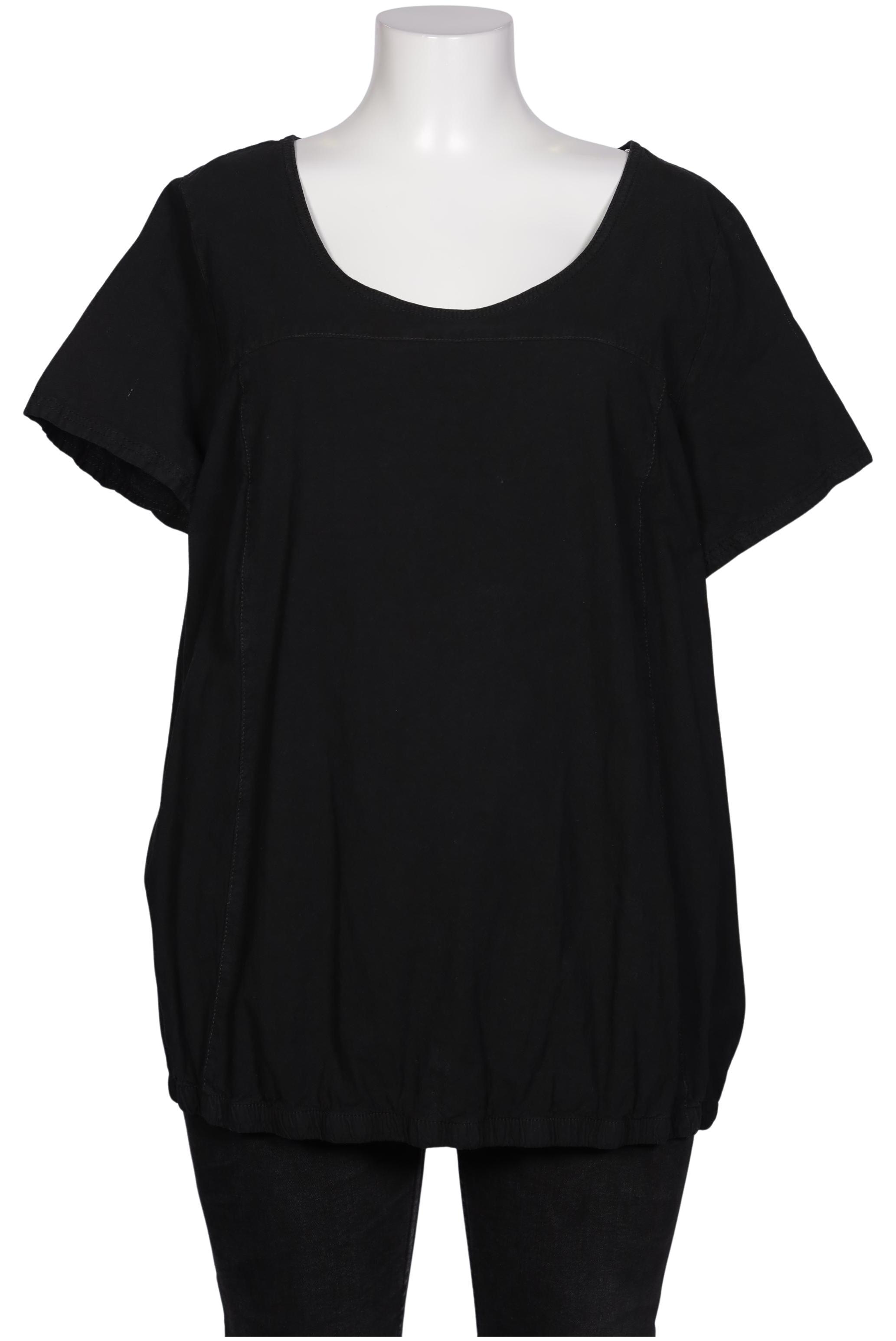 

Zizzi Damen Bluse, schwarz, Gr. 42