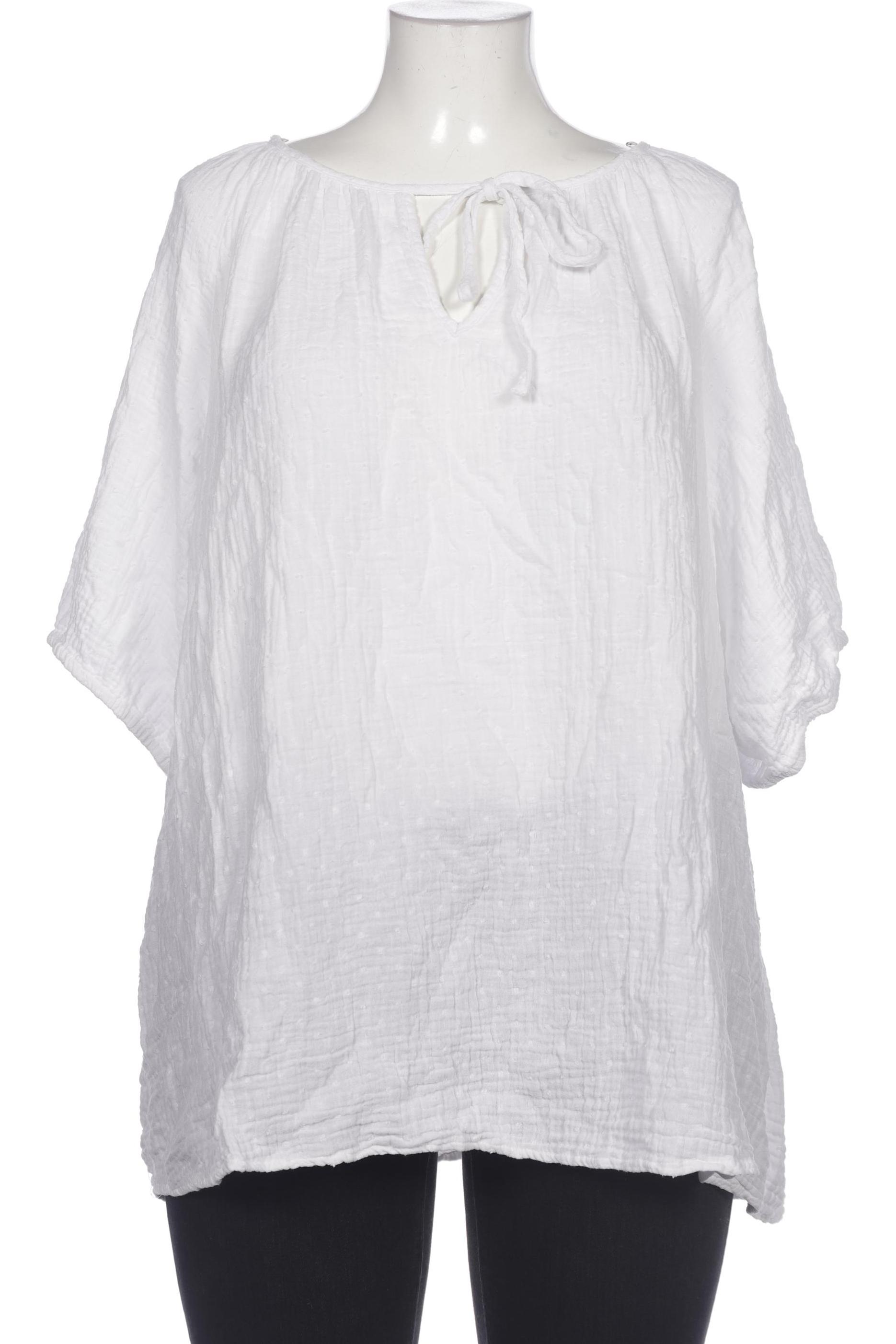 

Zizzi Damen Bluse, weiß, Gr. 42