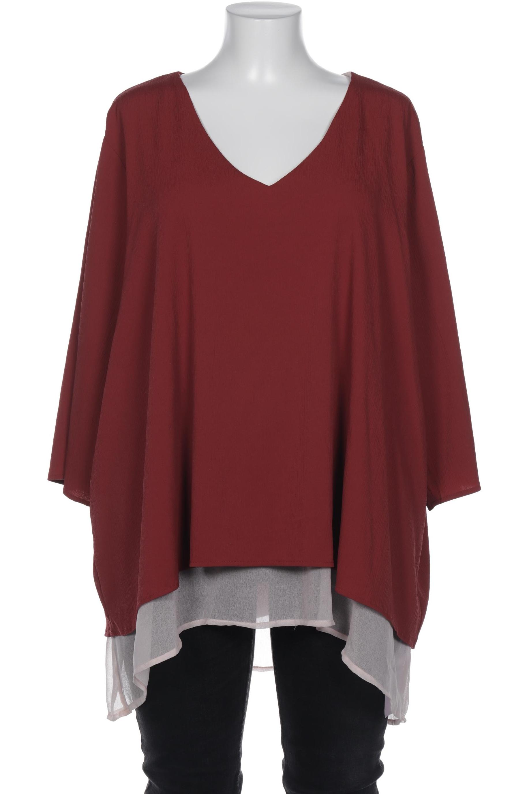 

Zizzi Damen Bluse, rot, Gr. 44