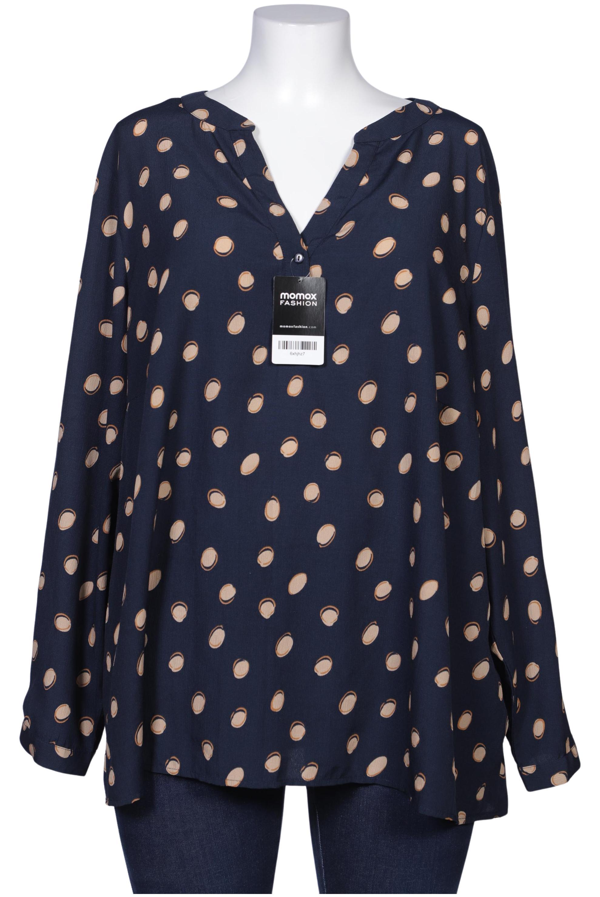

Zizzi Damen Bluse, marineblau, Gr. 44