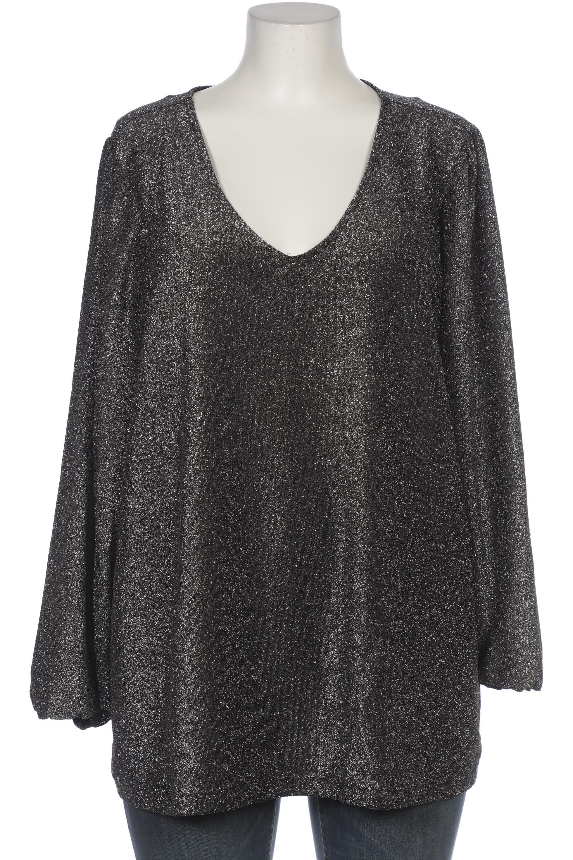 

Zizzi Damen Bluse, schwarz, Gr. 42