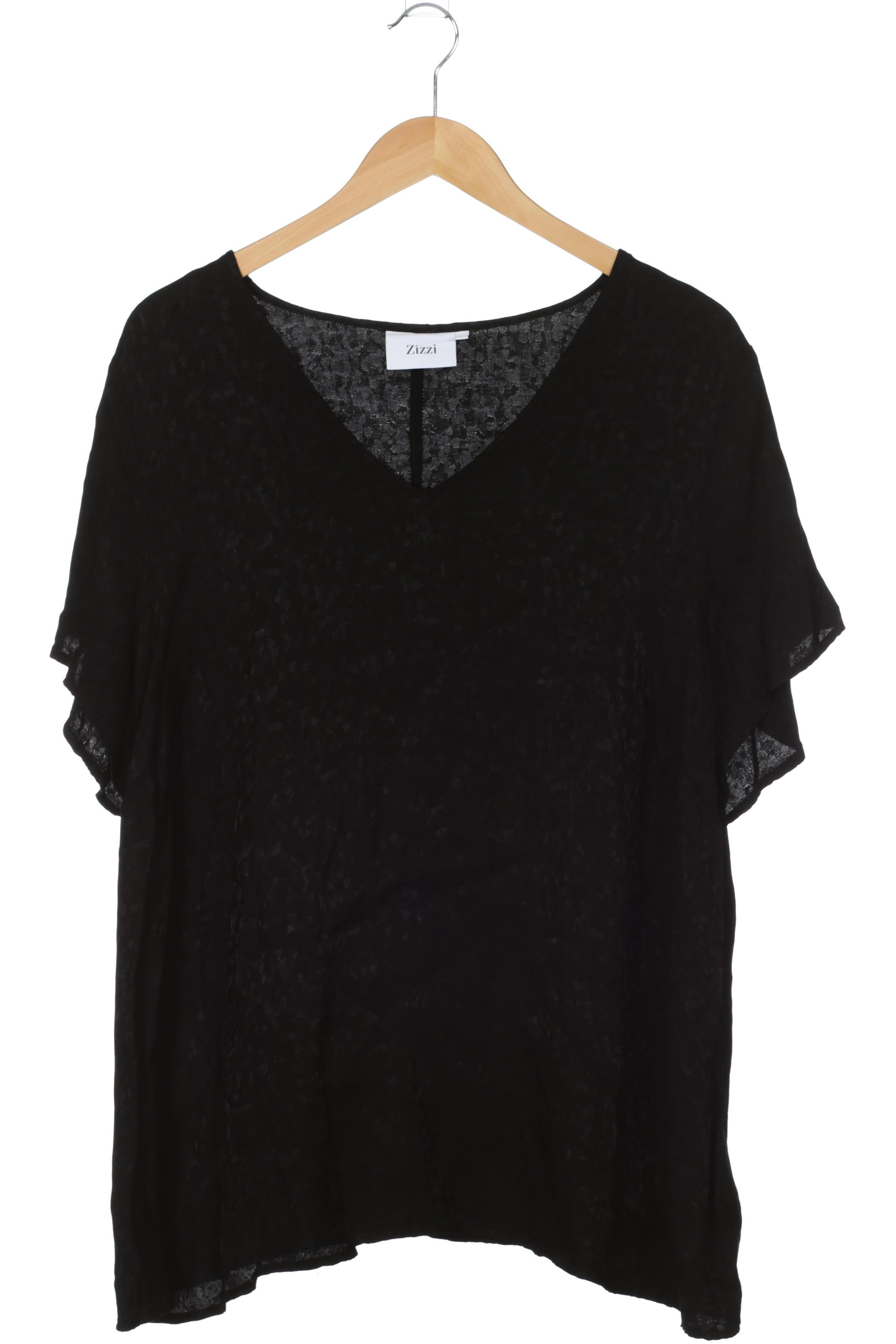 

Zizzi Damen Bluse, schwarz, Gr.