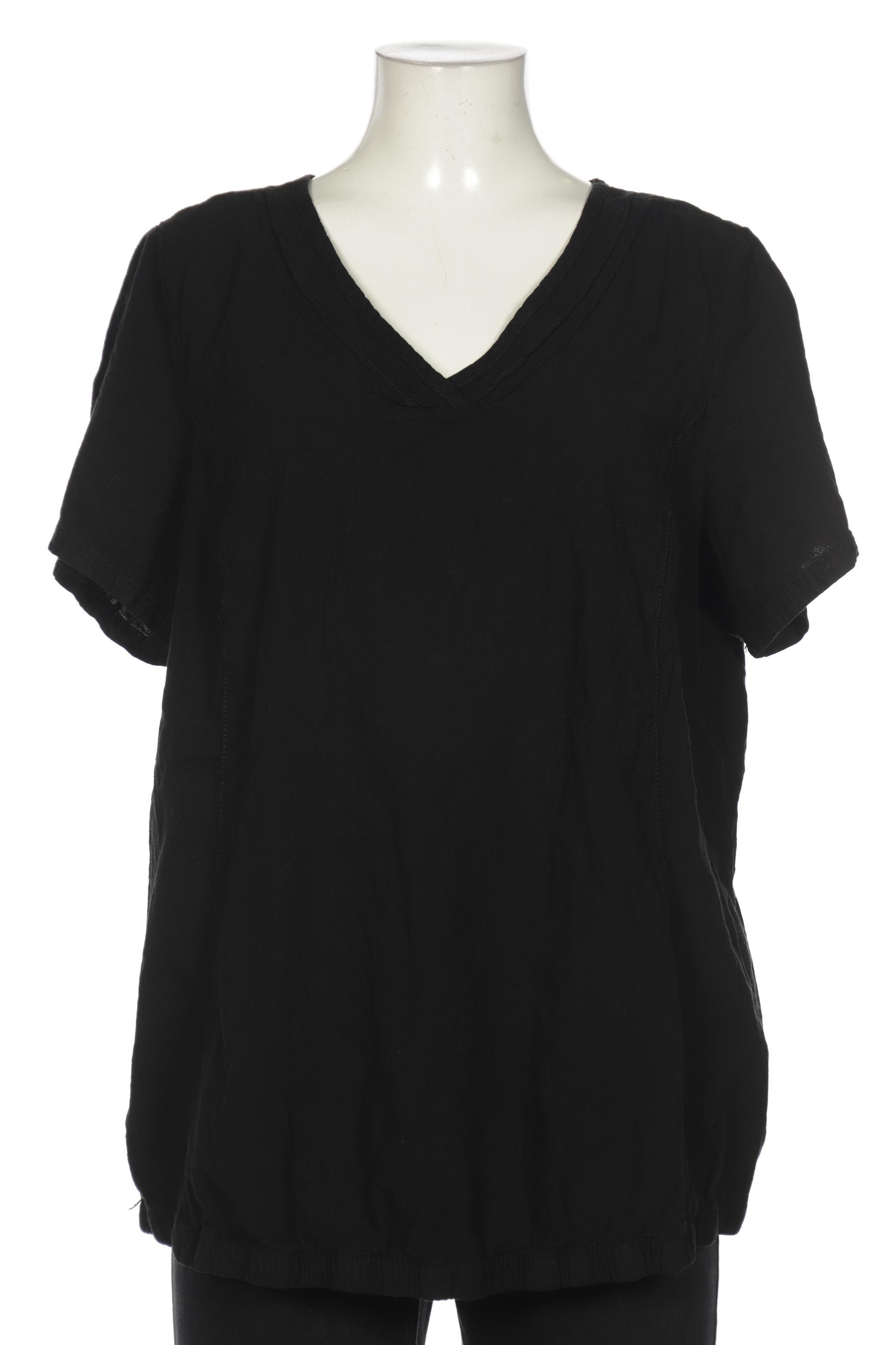 

Zizzi Damen Bluse, schwarz, Gr. 38