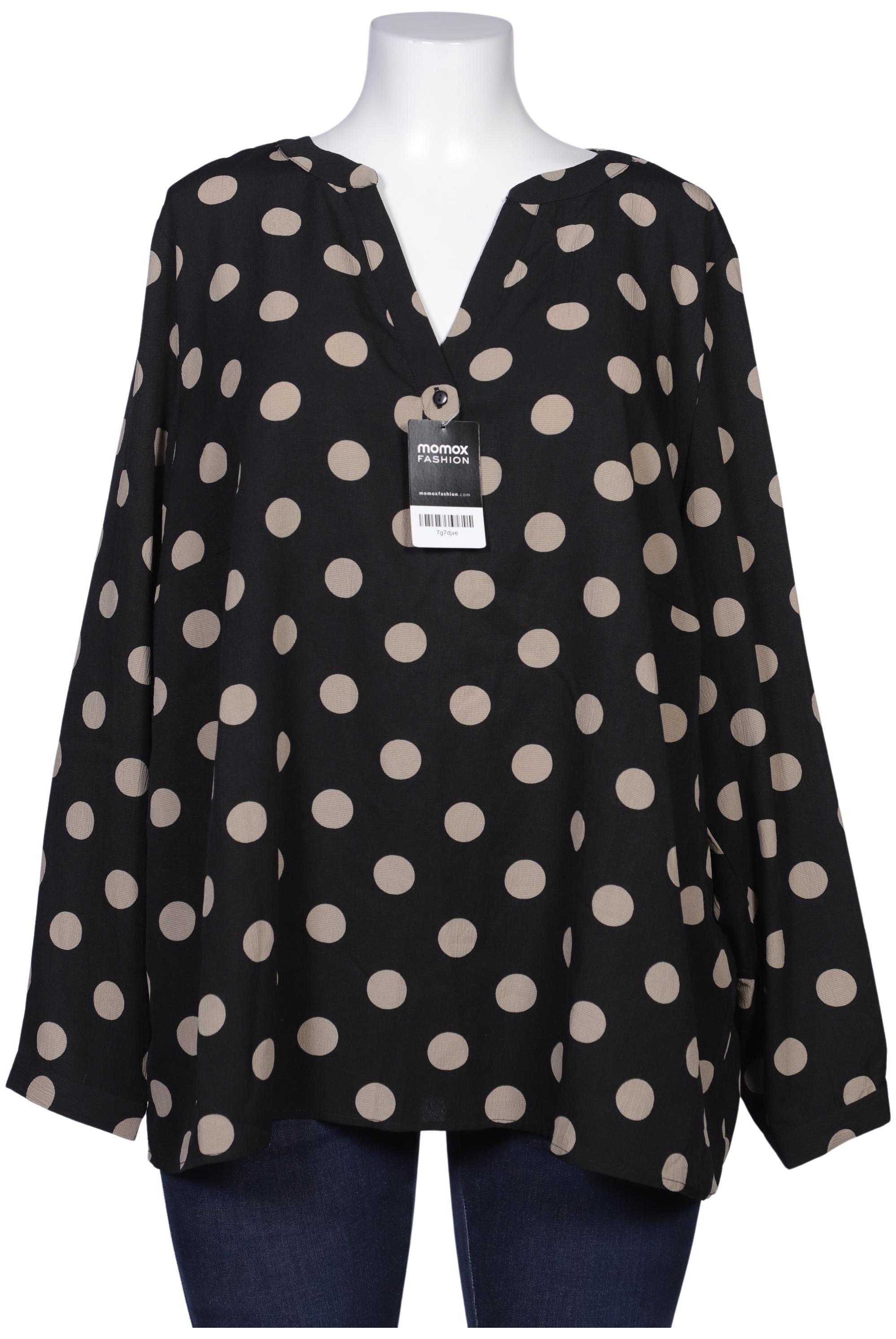 

Zizzi Damen Bluse, schwarz, Gr. 42