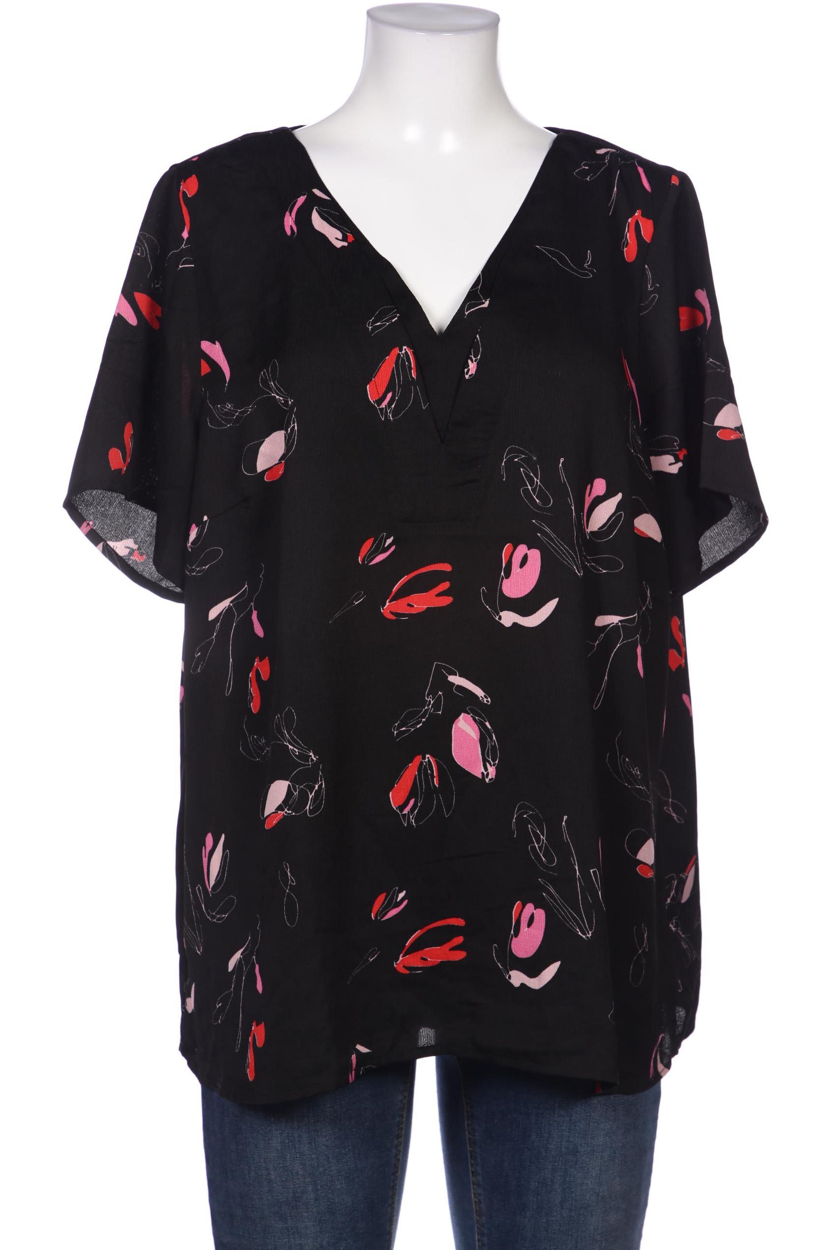 

Zizzi Damen Bluse, schwarz, Gr. 38