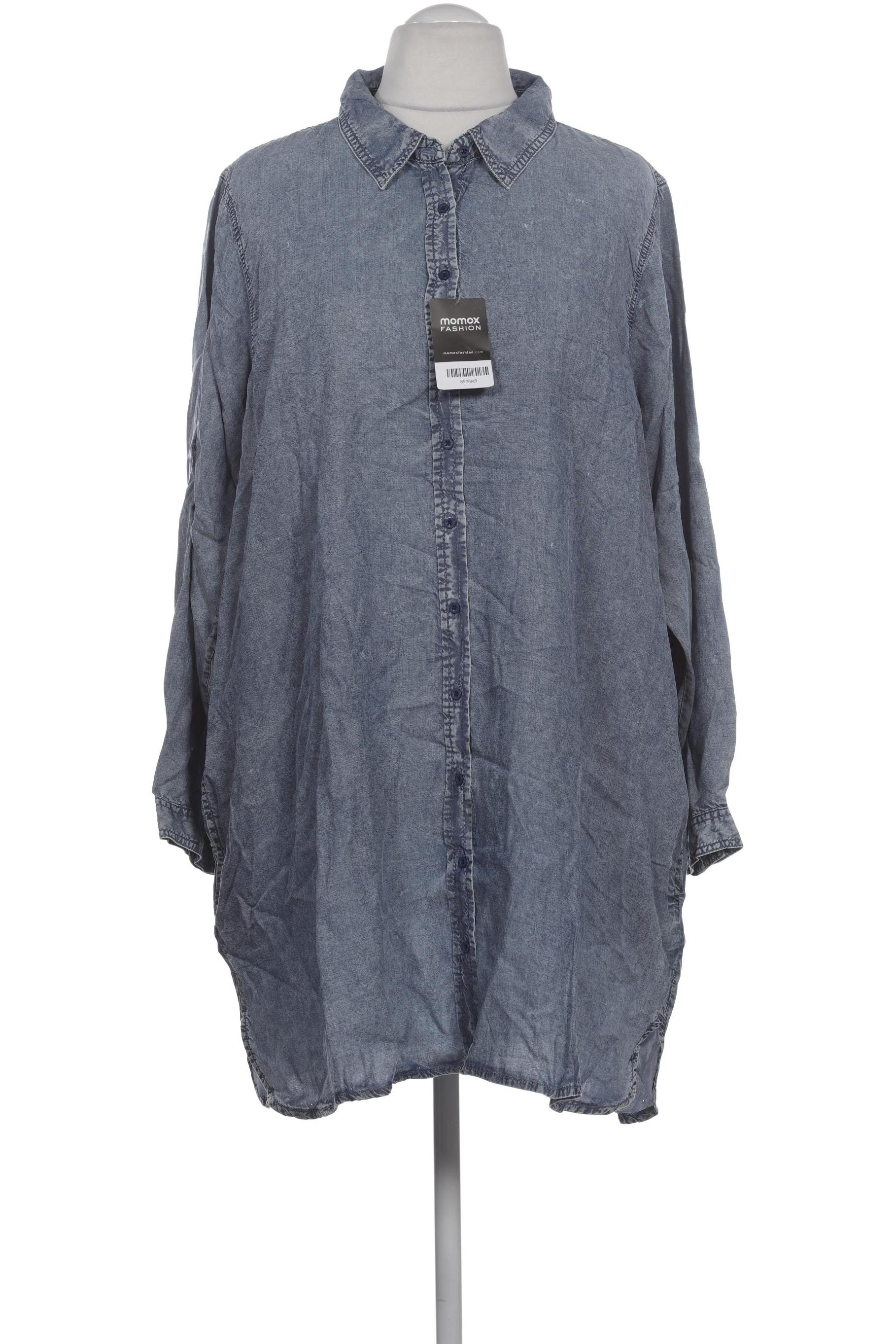 

Zizzi Damen Bluse, blau, Gr. 44
