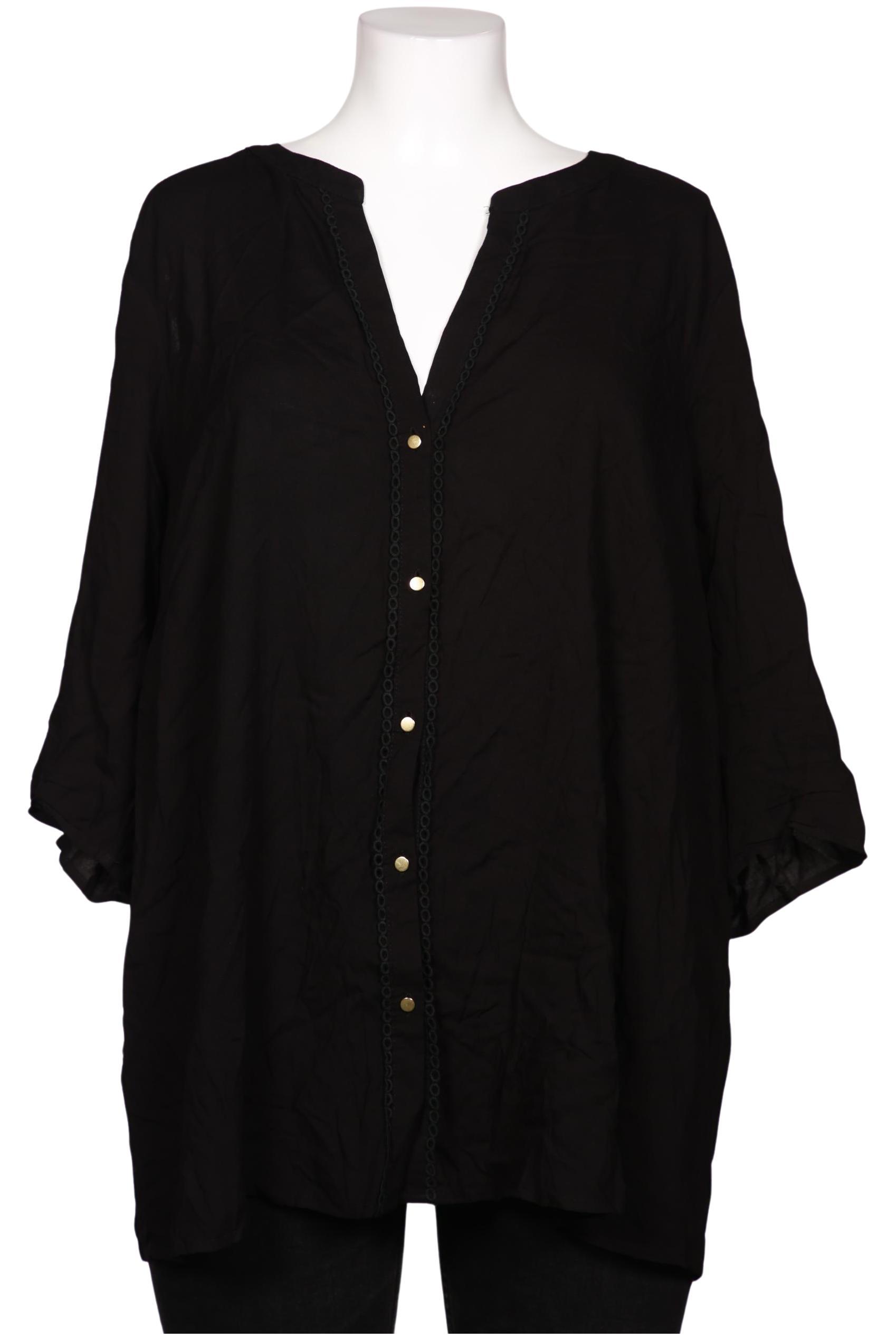 

Zizzi Damen Bluse, schwarz, Gr. 44