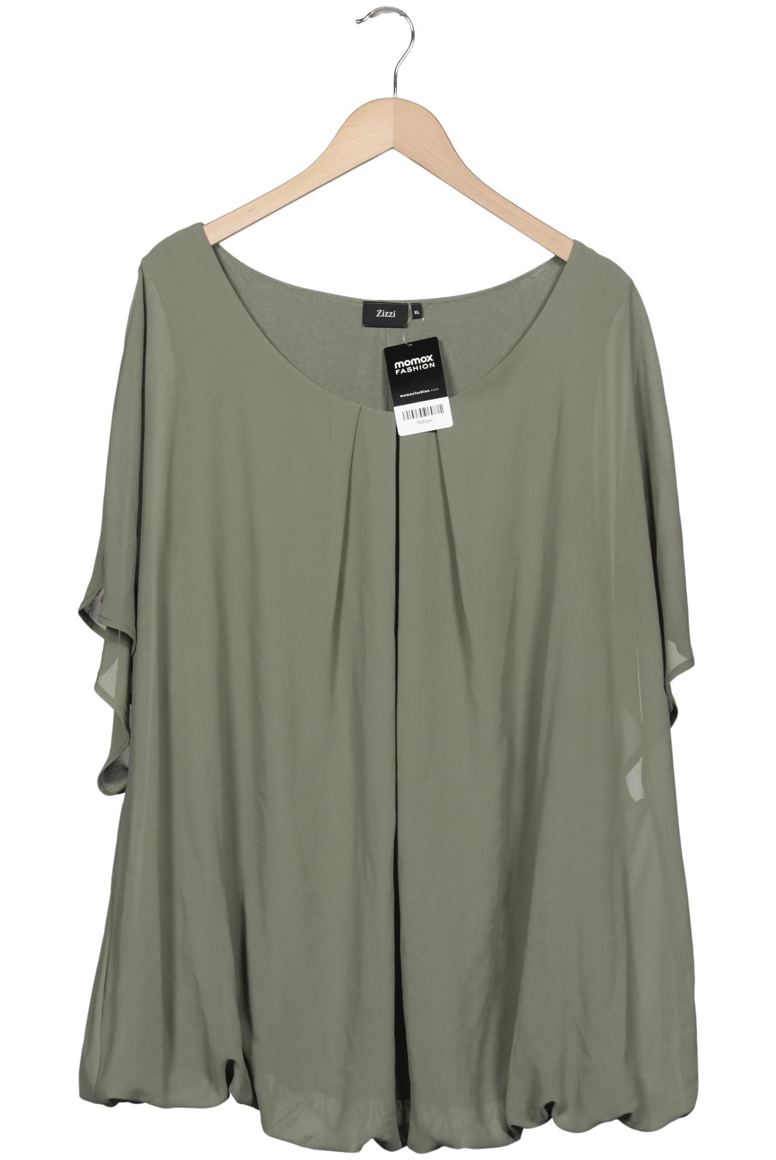 

Zizzi Damen Bluse, grün, Gr. 44