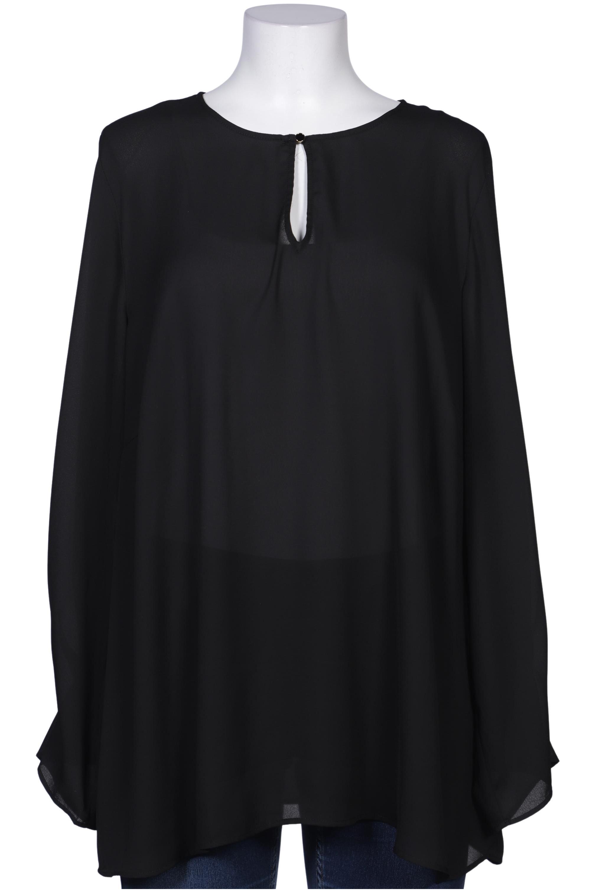 

Zizzi Damen Bluse, schwarz, Gr. 42