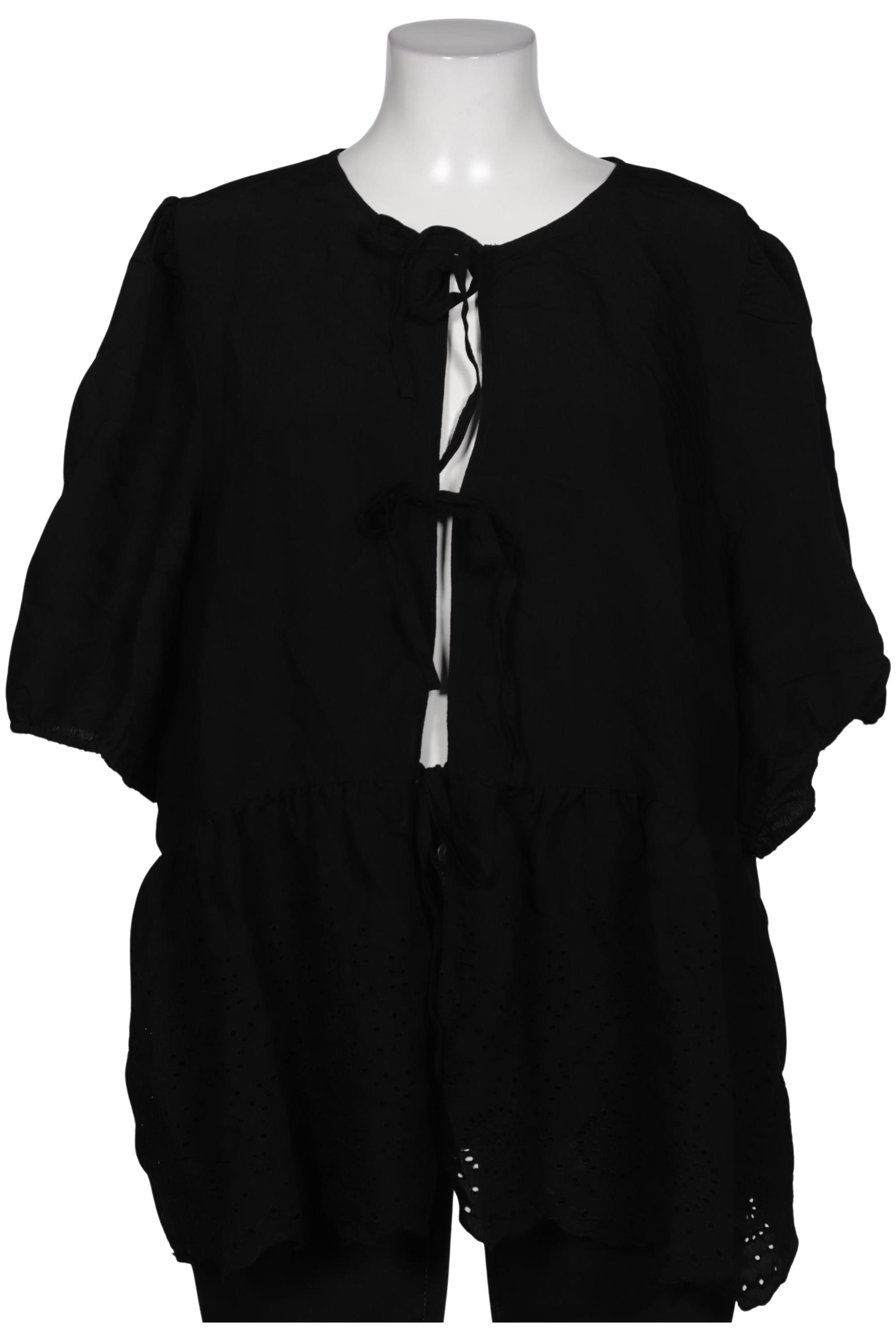 

Zizzi Damen Bluse, schwarz, Gr. 44