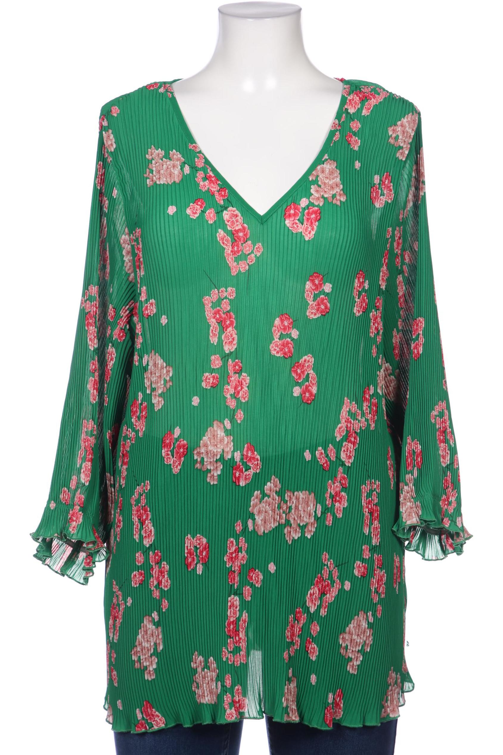 

Zizzi Damen Bluse, grün, Gr. 42
