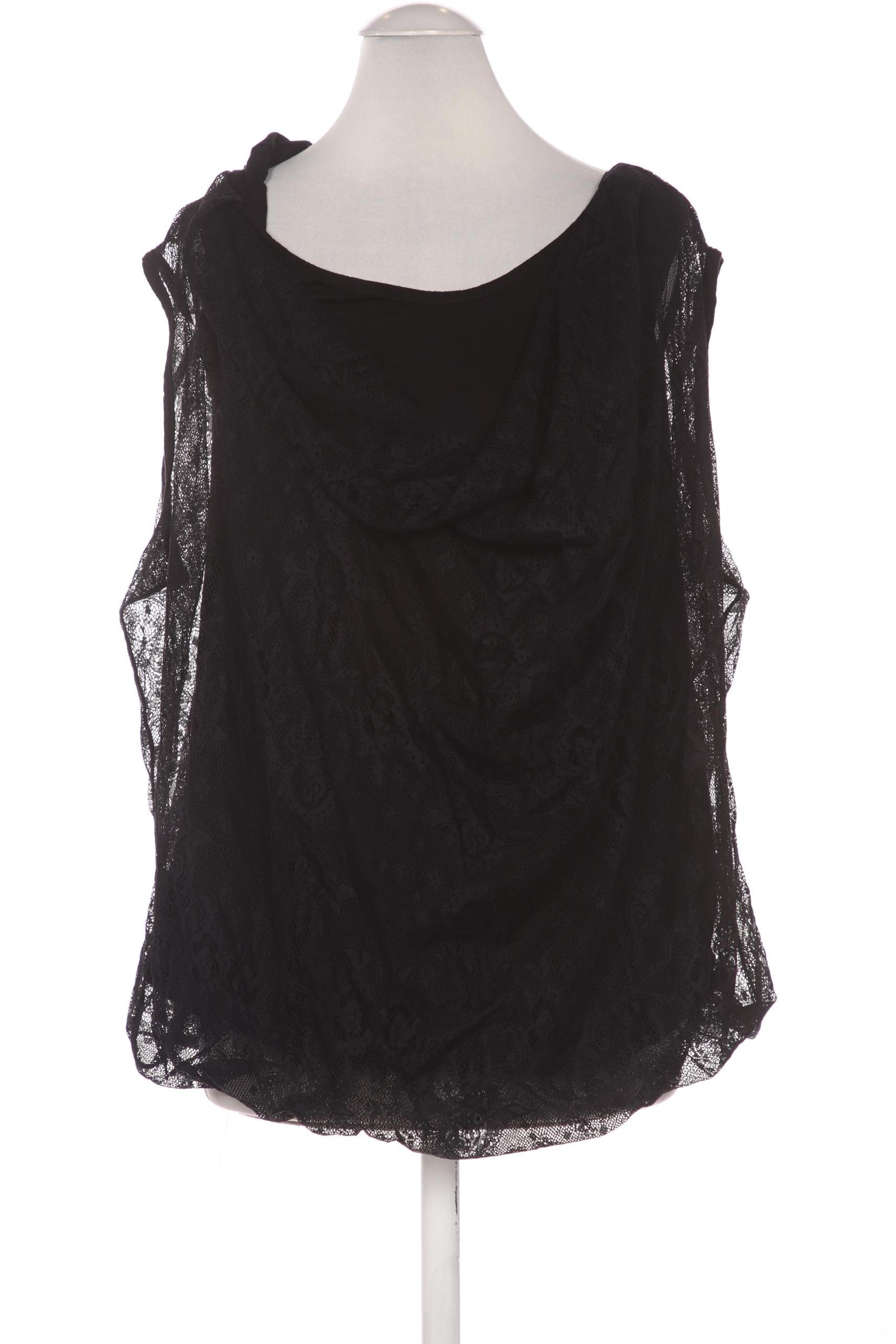 

Zizzi Damen Bluse, schwarz, Gr. 36
