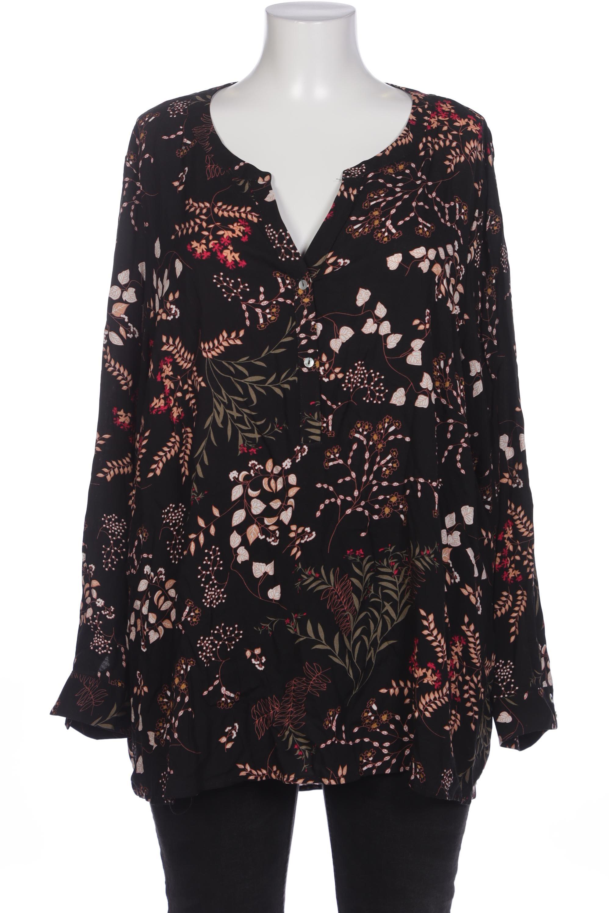 

Zizzi Damen Bluse, schwarz, Gr. 44