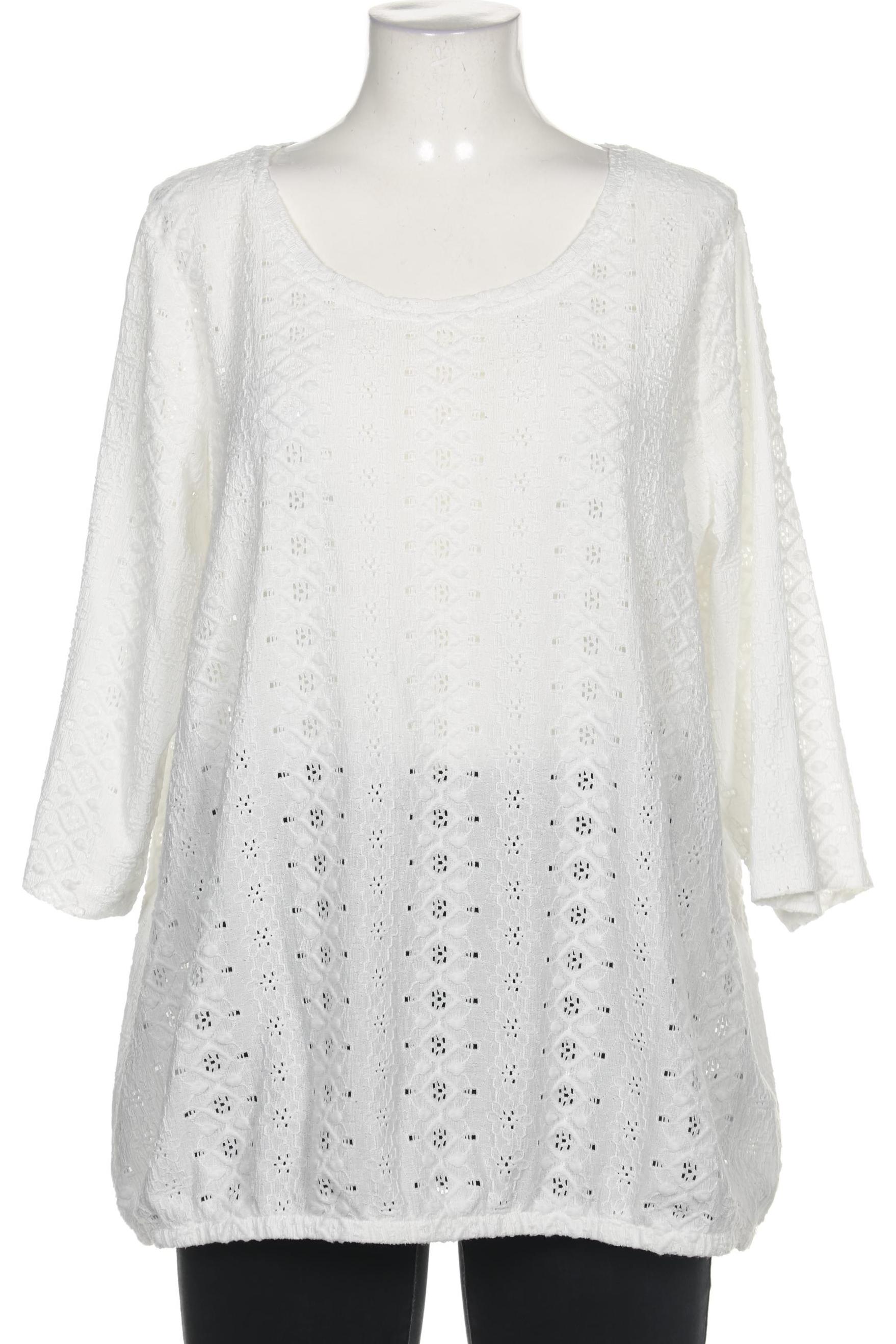 

Zizzi Damen Bluse, weiß, Gr. 38