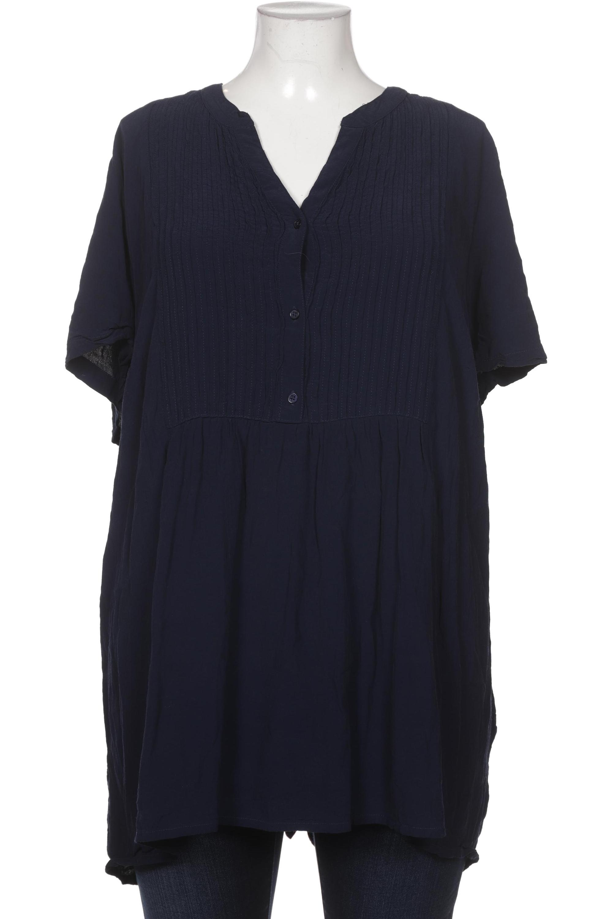 

Zizzi Damen Bluse, marineblau, Gr. 46