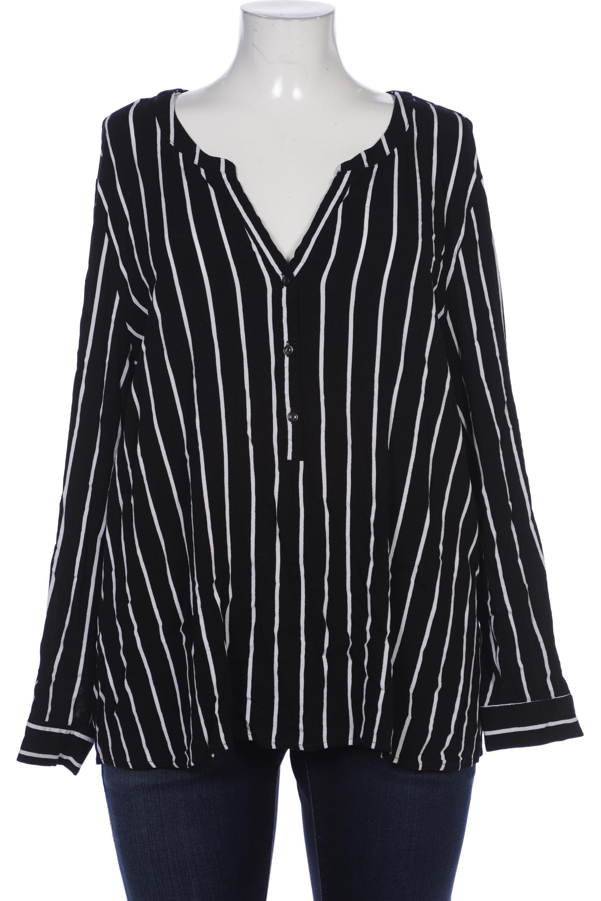 

Zizzi Damen Bluse, schwarz, Gr. 44