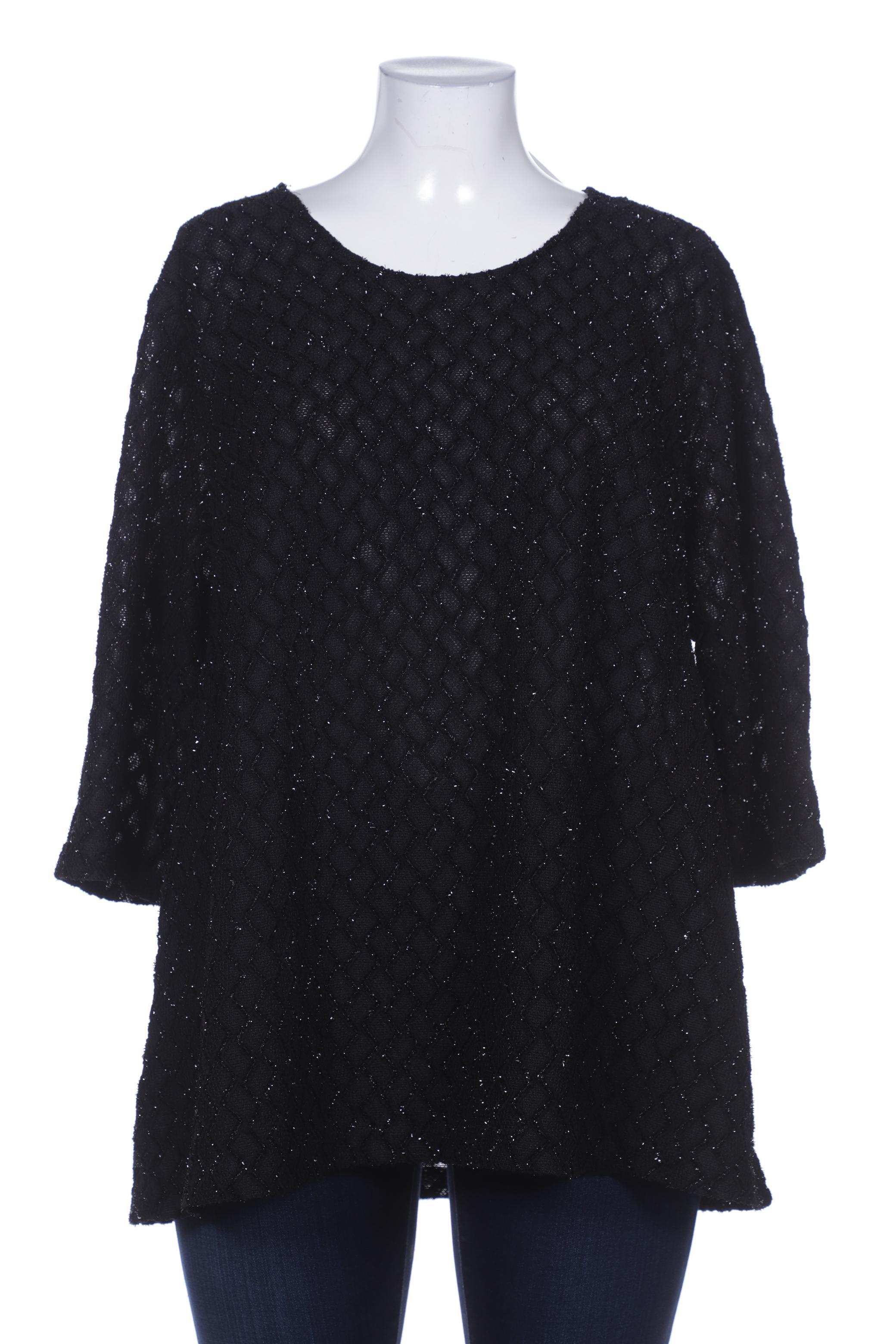 

Zizzi Damen Bluse, schwarz, Gr. 42