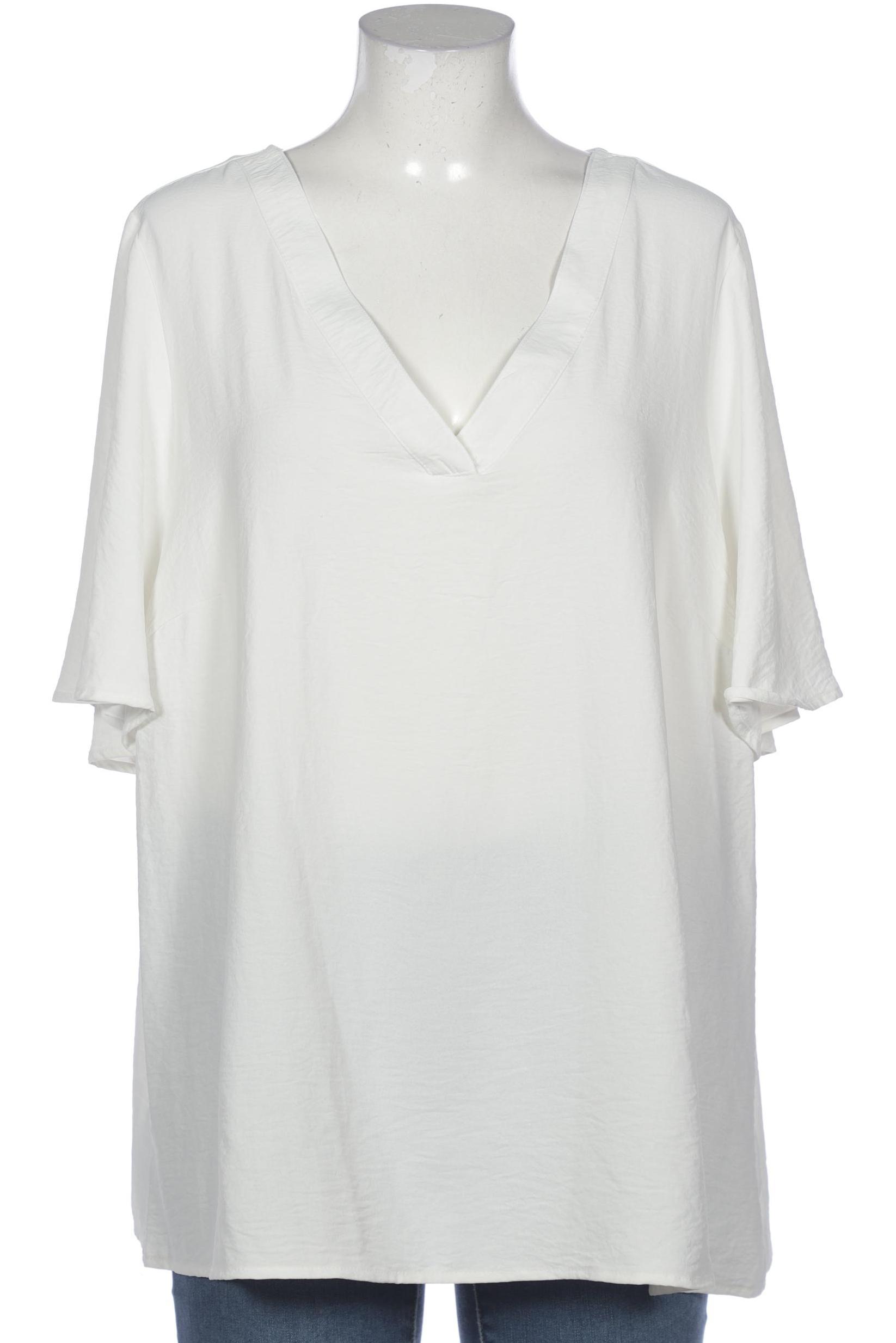 

Zizzi Damen Bluse, weiß, Gr. 42