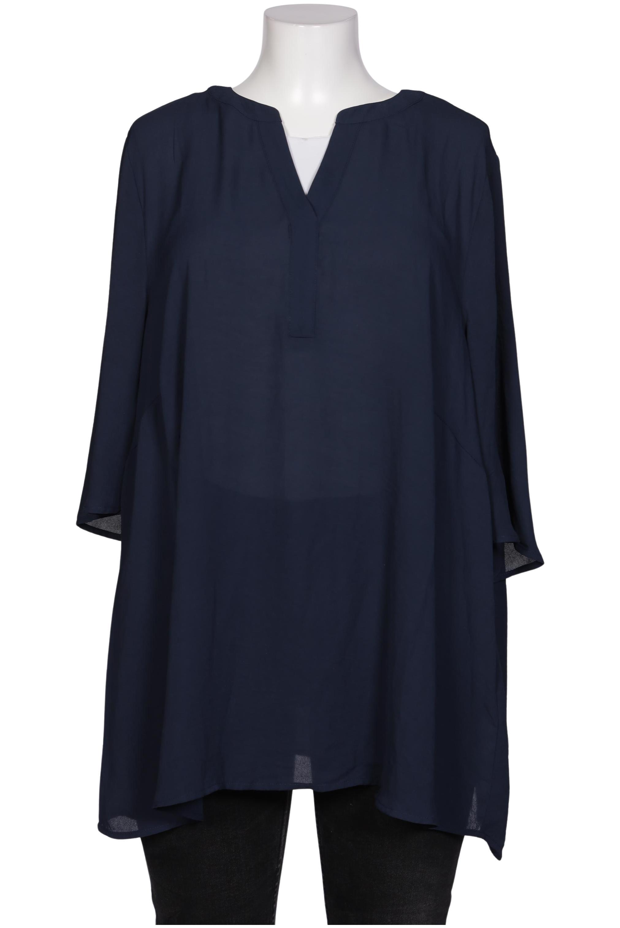 

Zizzi Damen Bluse, marineblau, Gr. 44