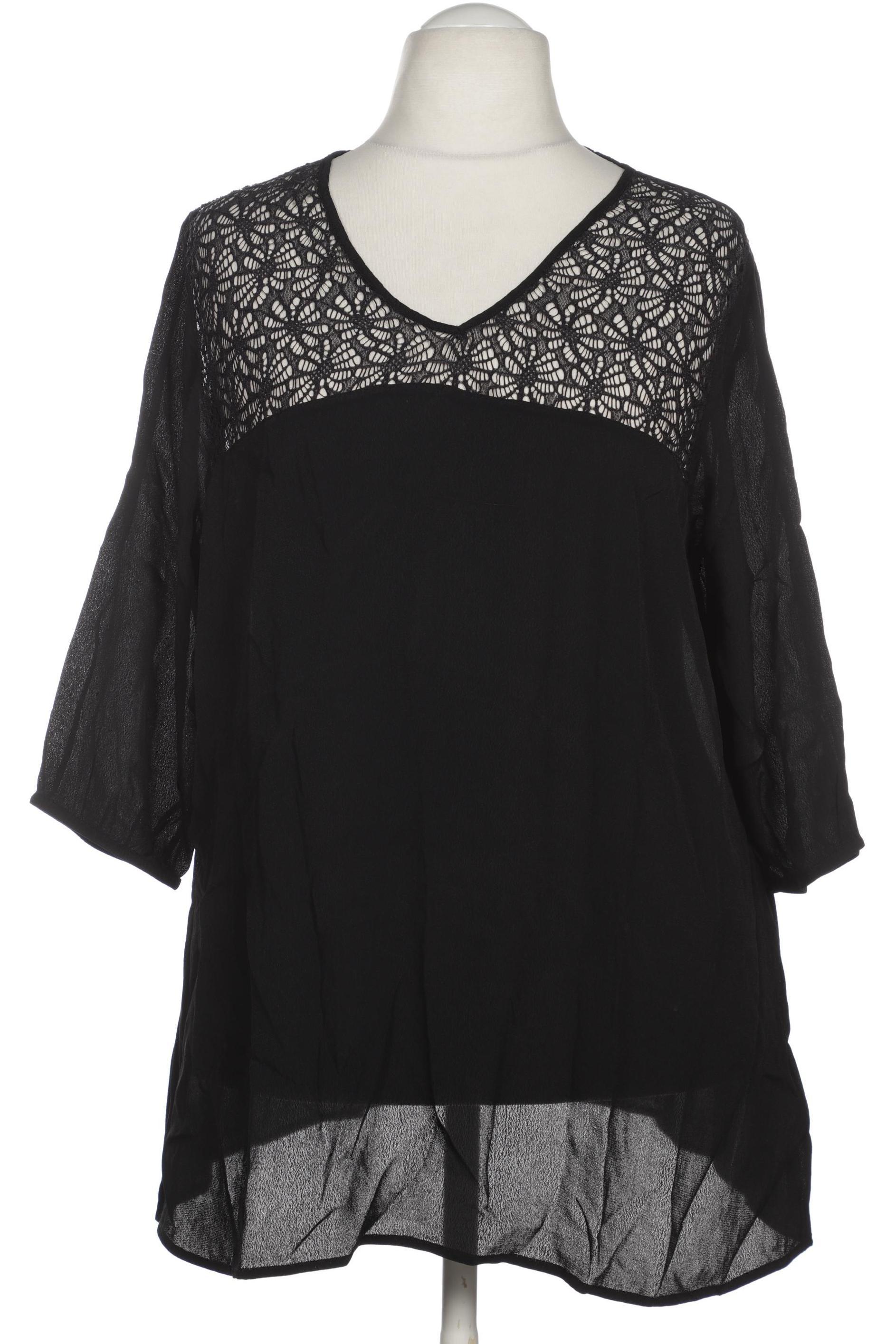 

Zizzi Damen Bluse, schwarz, Gr.