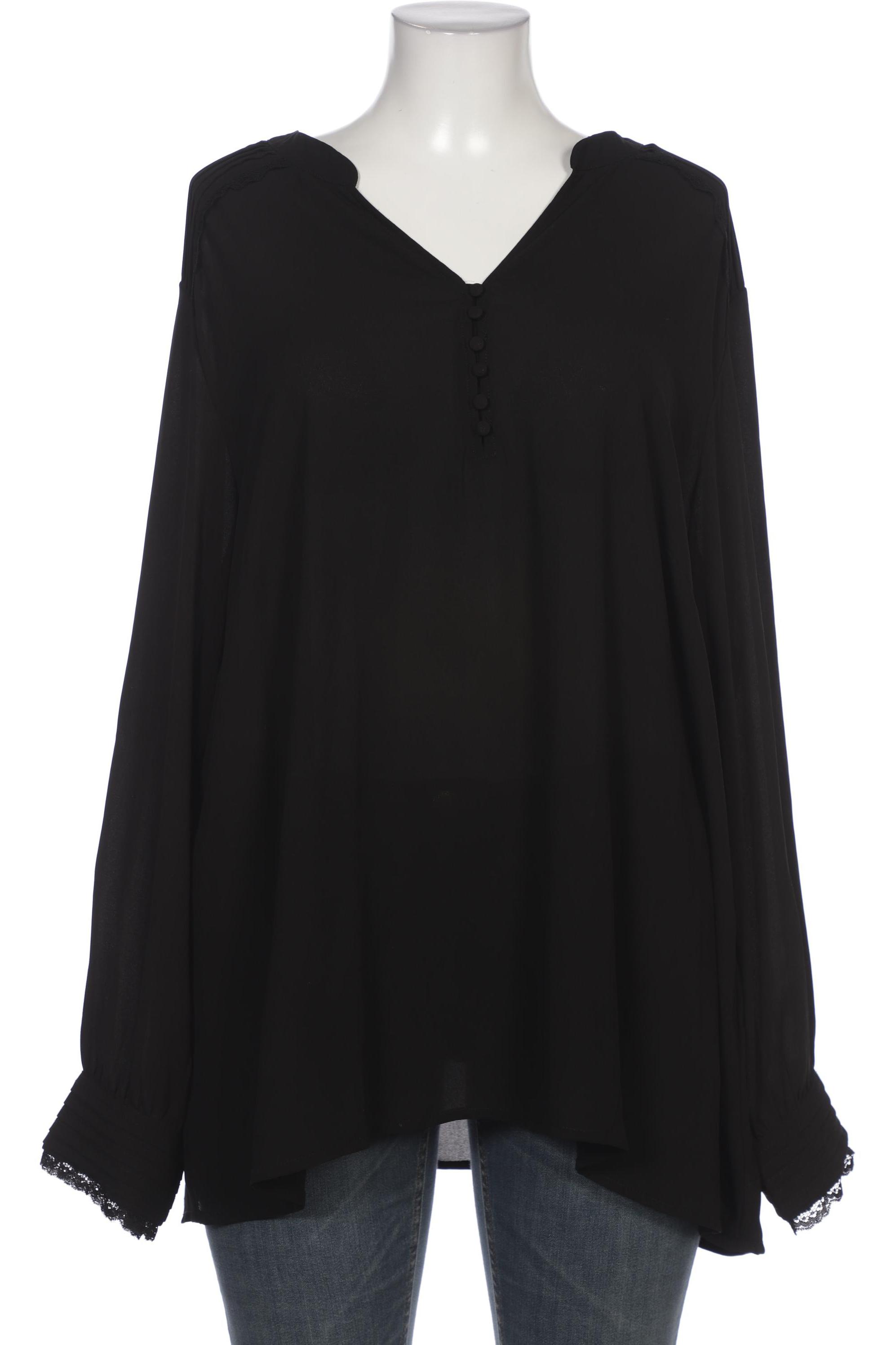 

Zizzi Damen Bluse, schwarz, Gr. 44