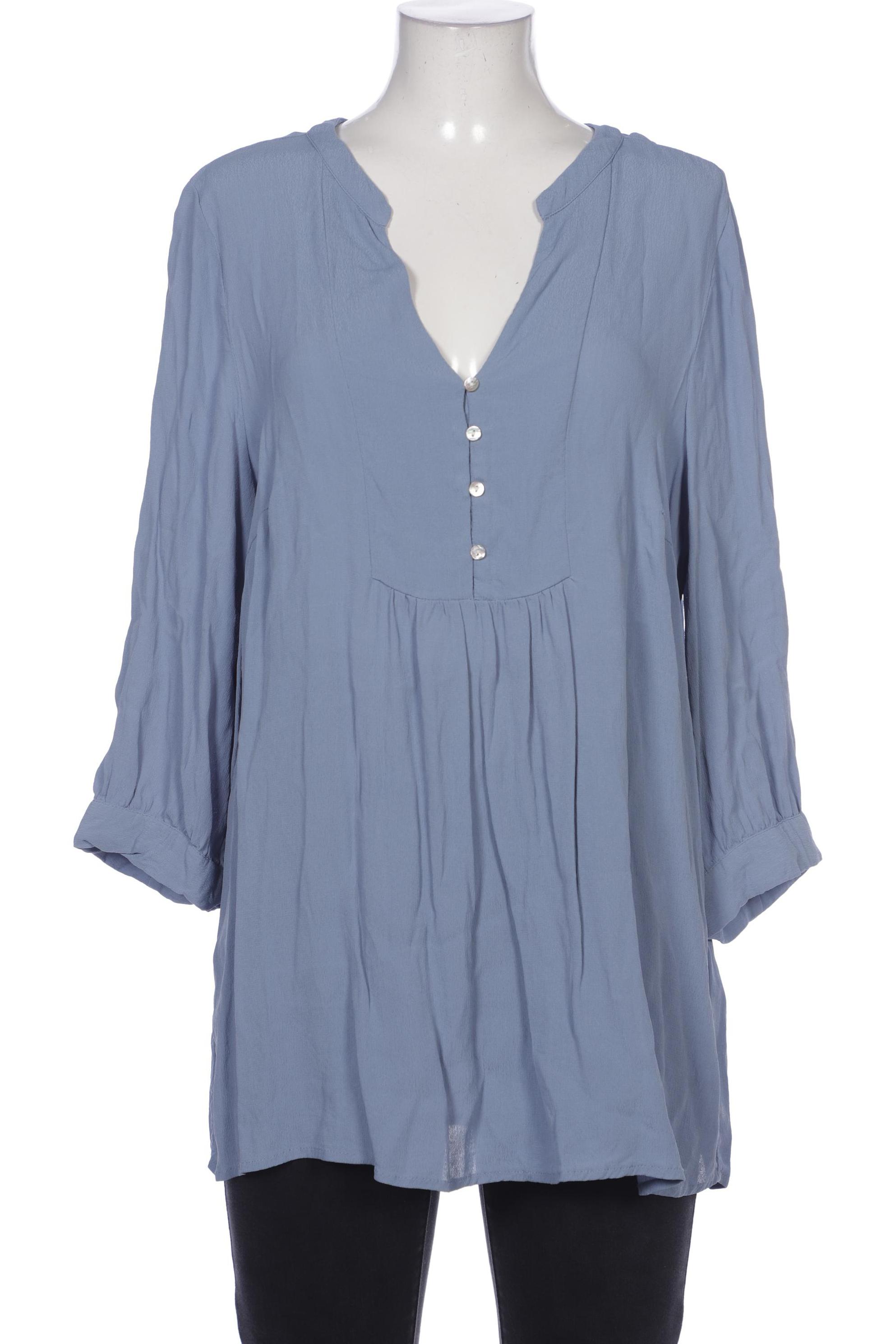 

Zizzi Damen Bluse, blau, Gr. 38