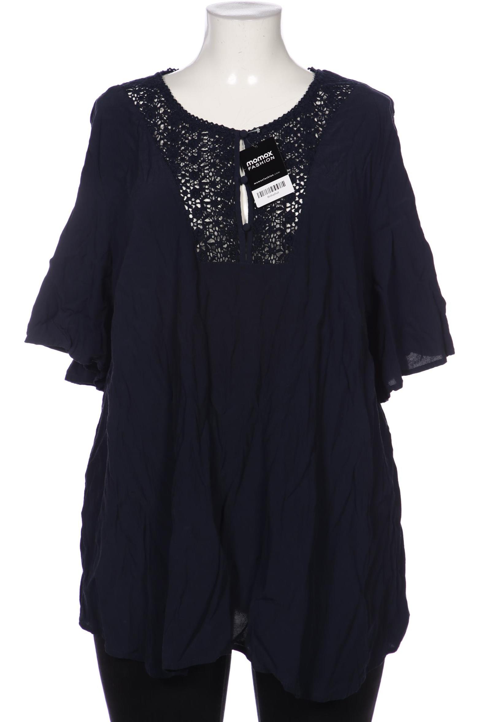 

Zizzi Damen Bluse, marineblau, Gr. 44