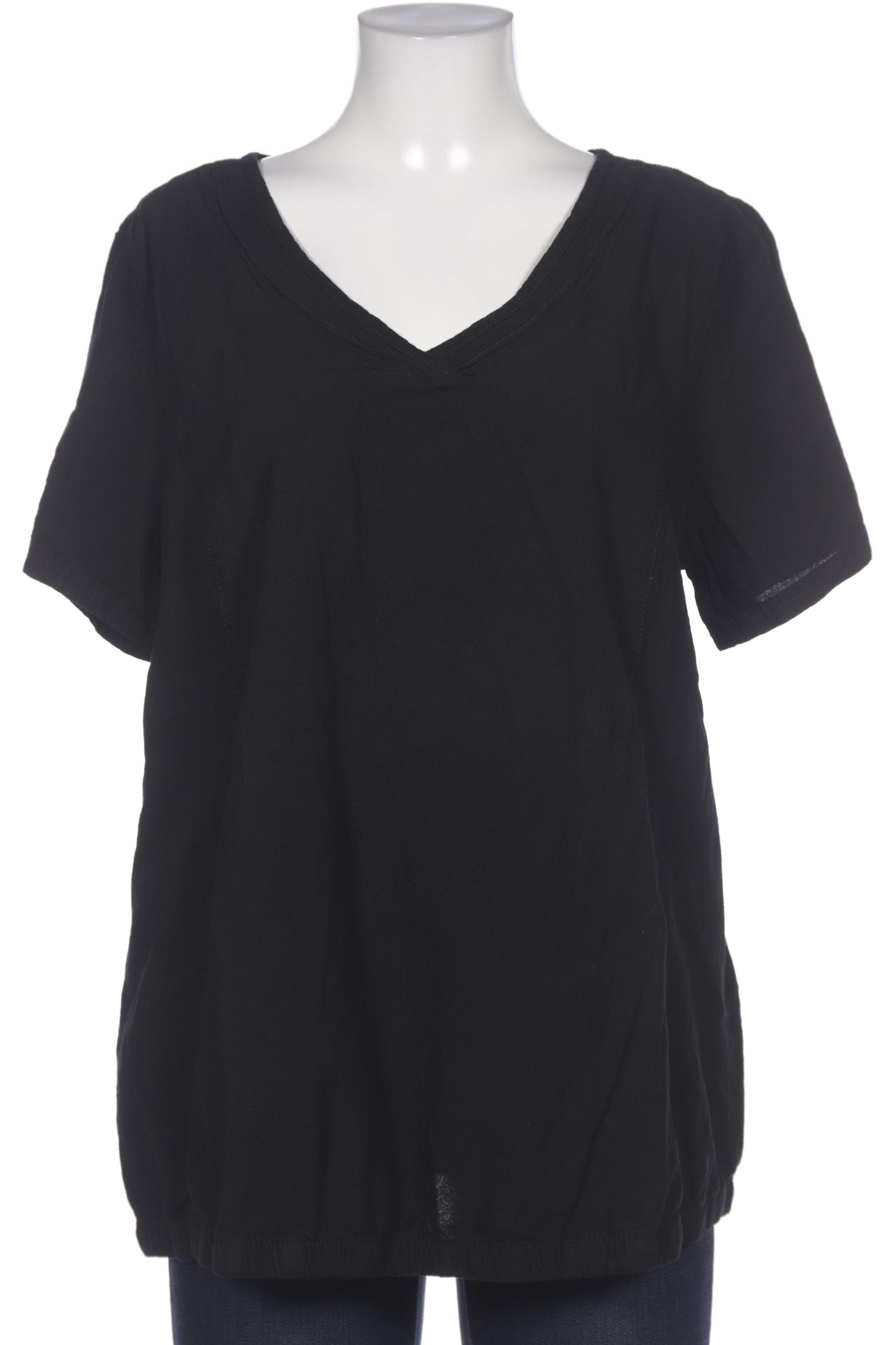 

Zizzi Damen Bluse, schwarz, Gr. 38