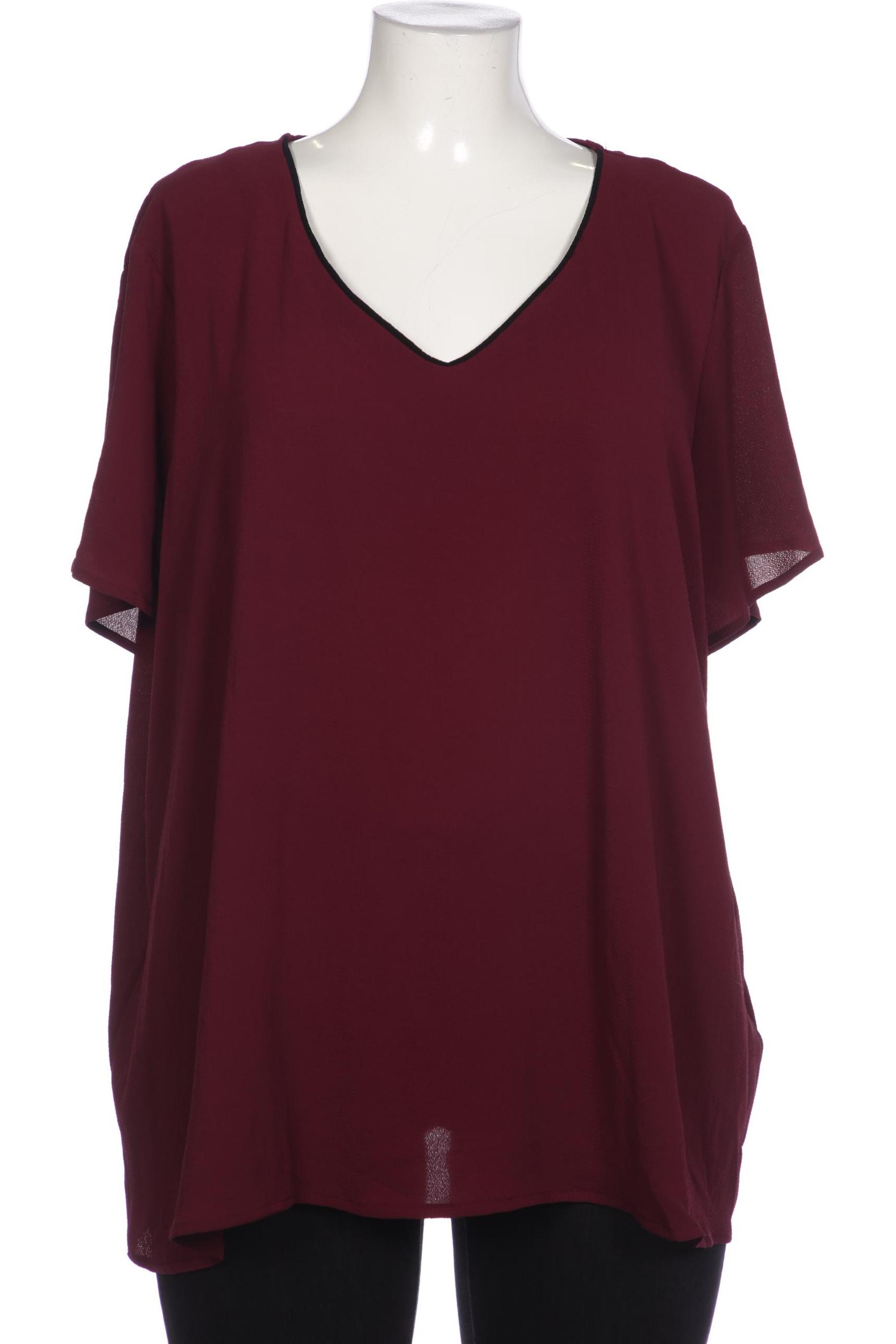 

Zizzi Damen Bluse, bordeaux, Gr. 44