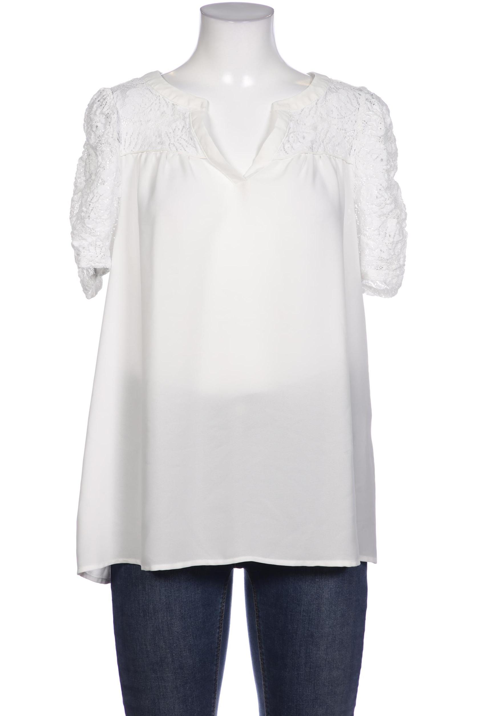 

Zizzi Damen Bluse, weiß, Gr. 36