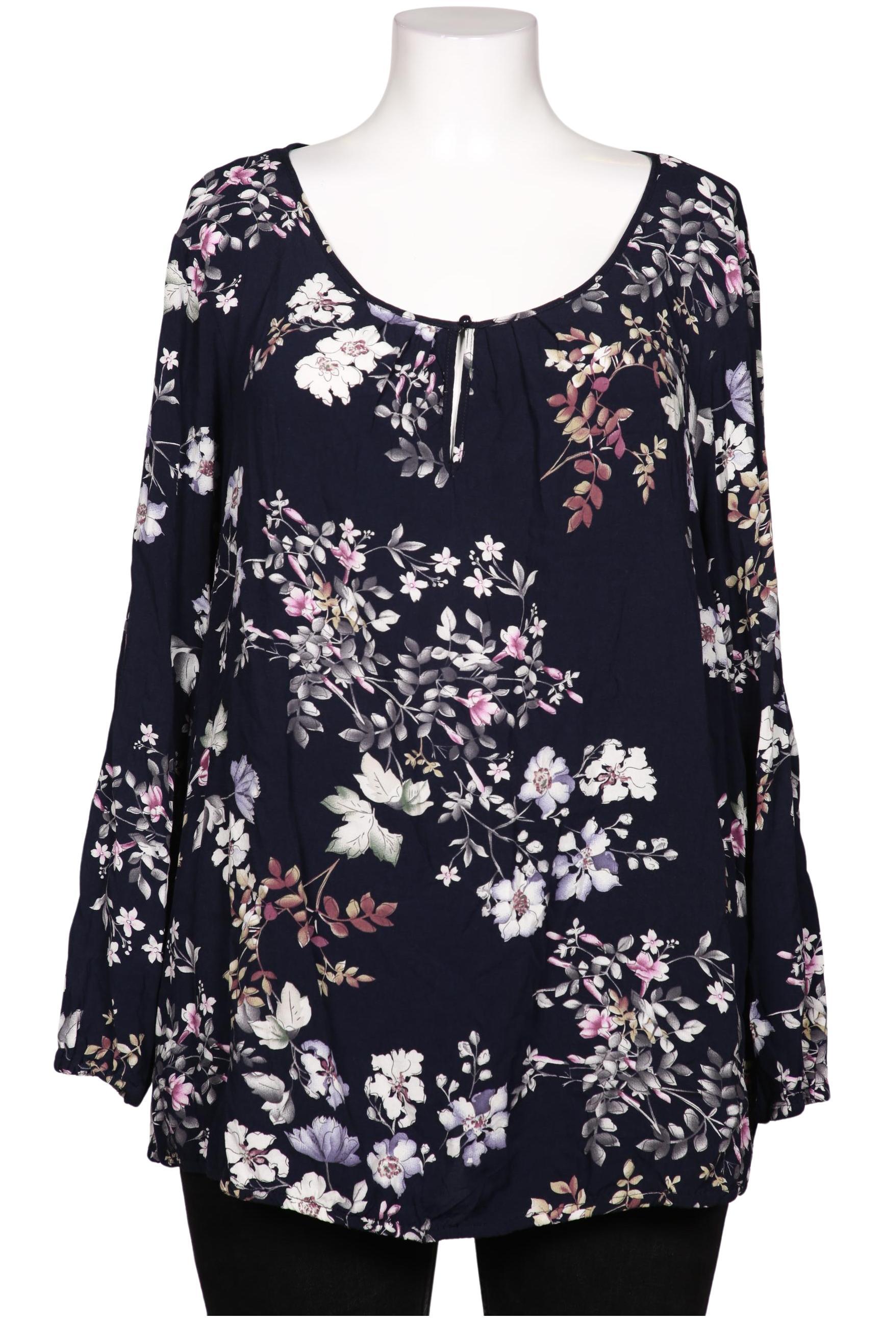 

Zizzi Damen Bluse, marineblau, Gr. 44