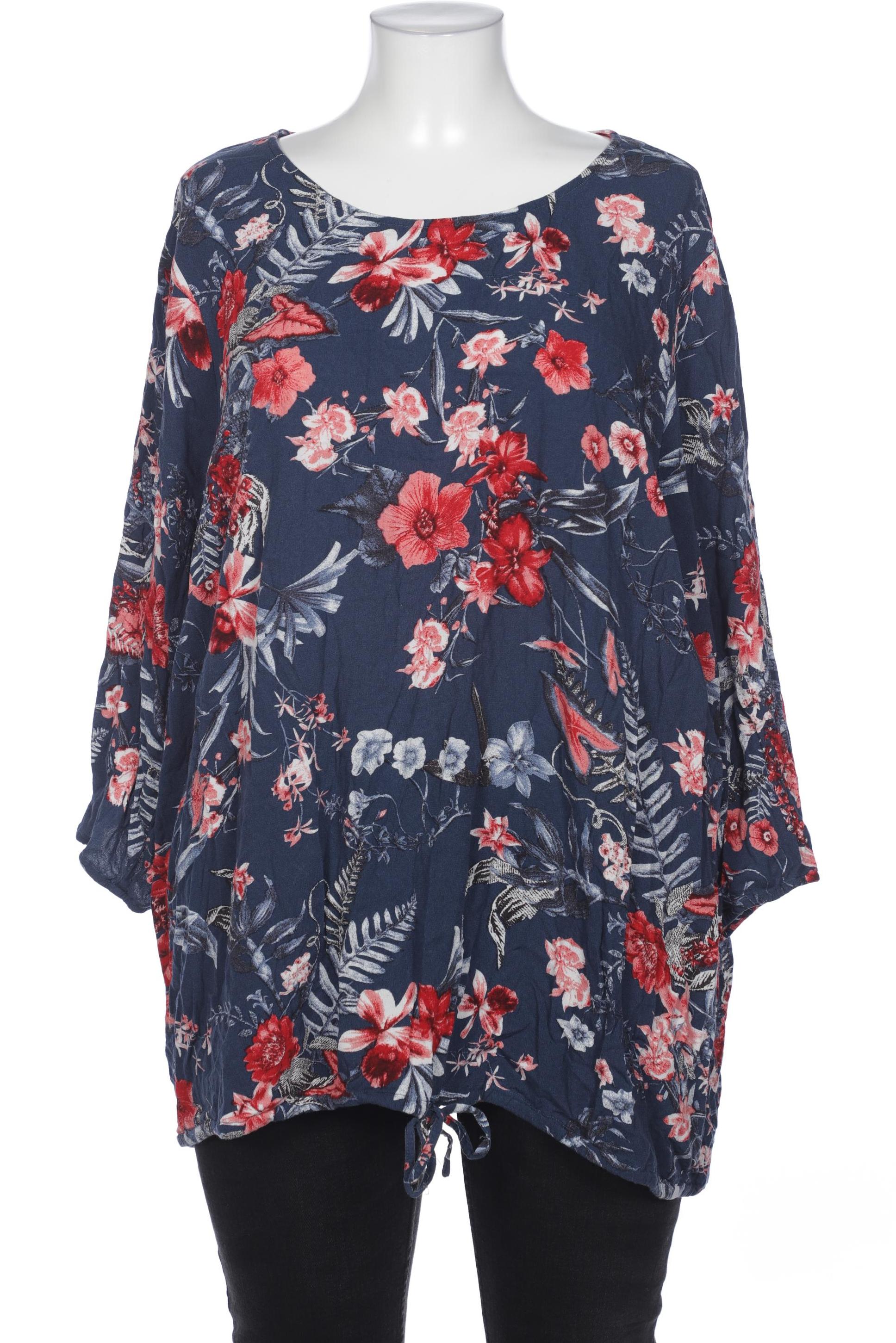 

Zizzi Damen Bluse, blau, Gr. 44