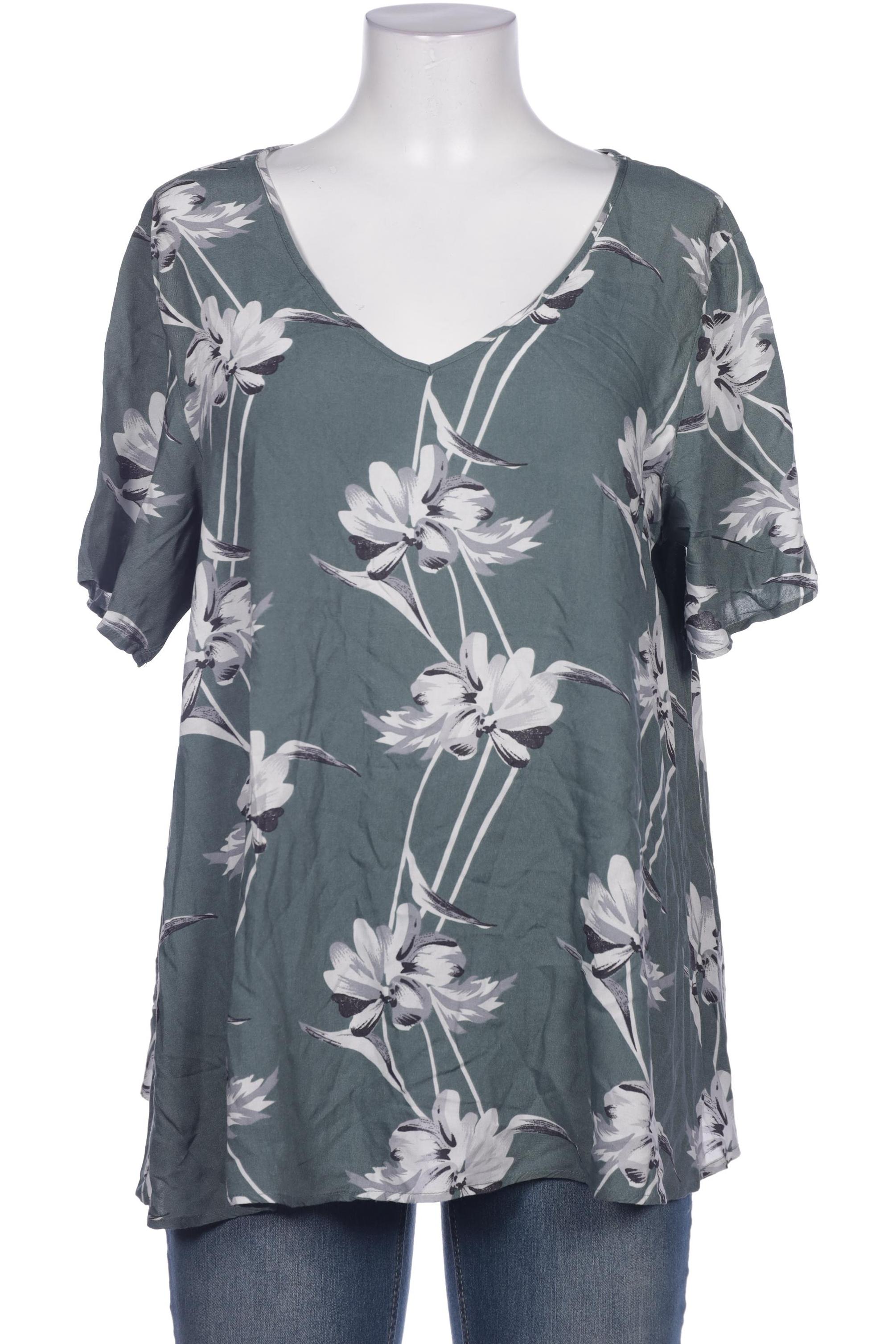 

Zizzi Damen Bluse, türkis, Gr. 36