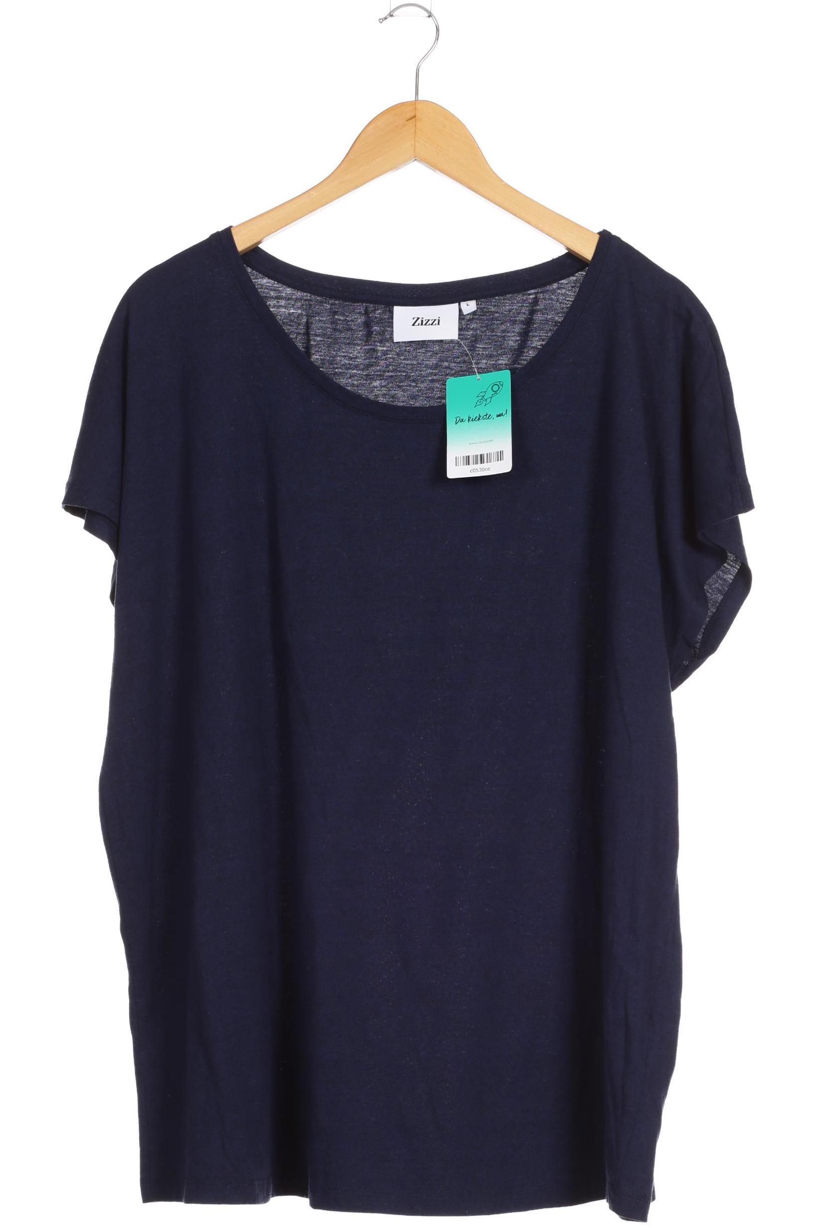 

Zizzi Damen Bluse, blau, Gr.