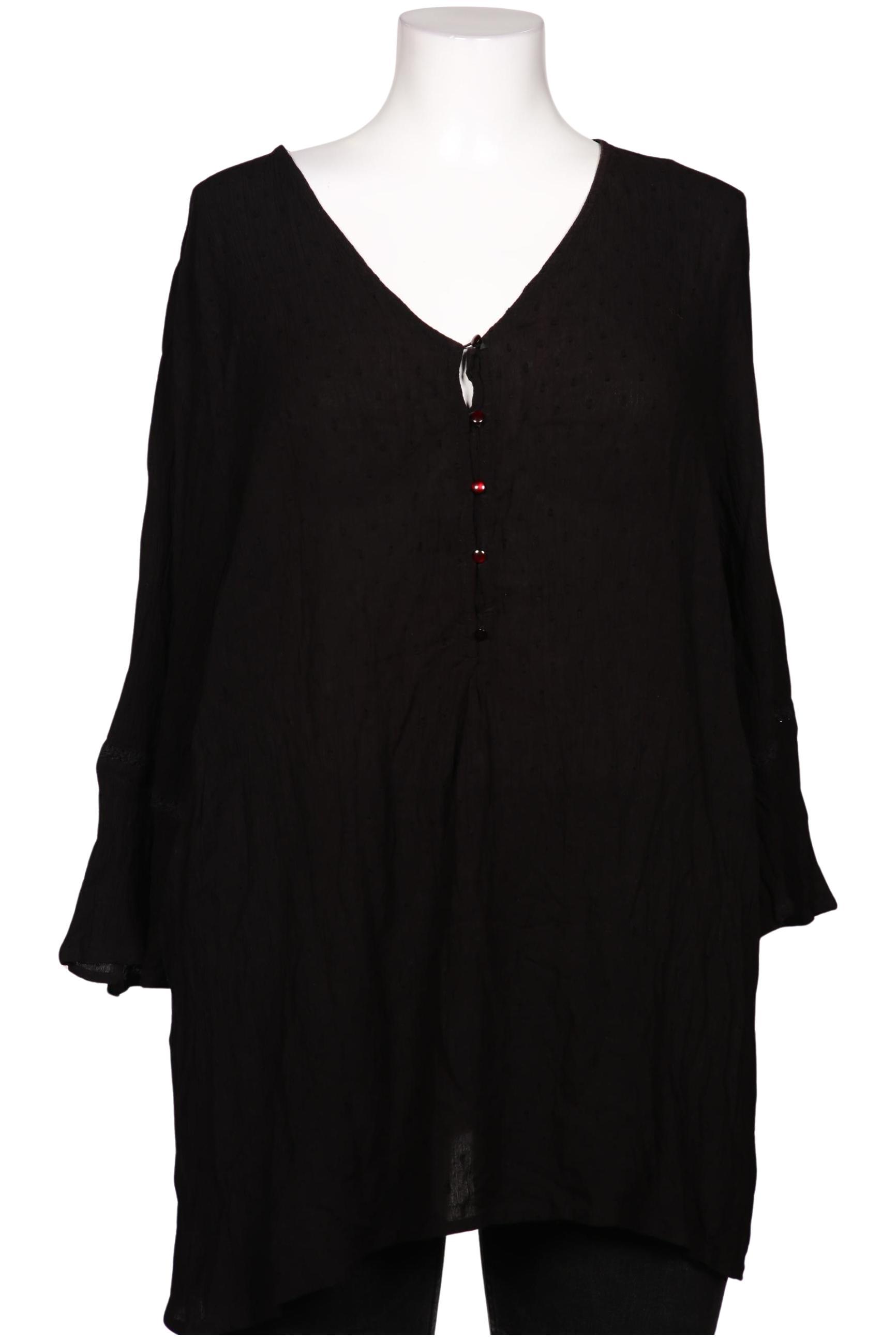

Zizzi Damen Bluse, schwarz, Gr. 44