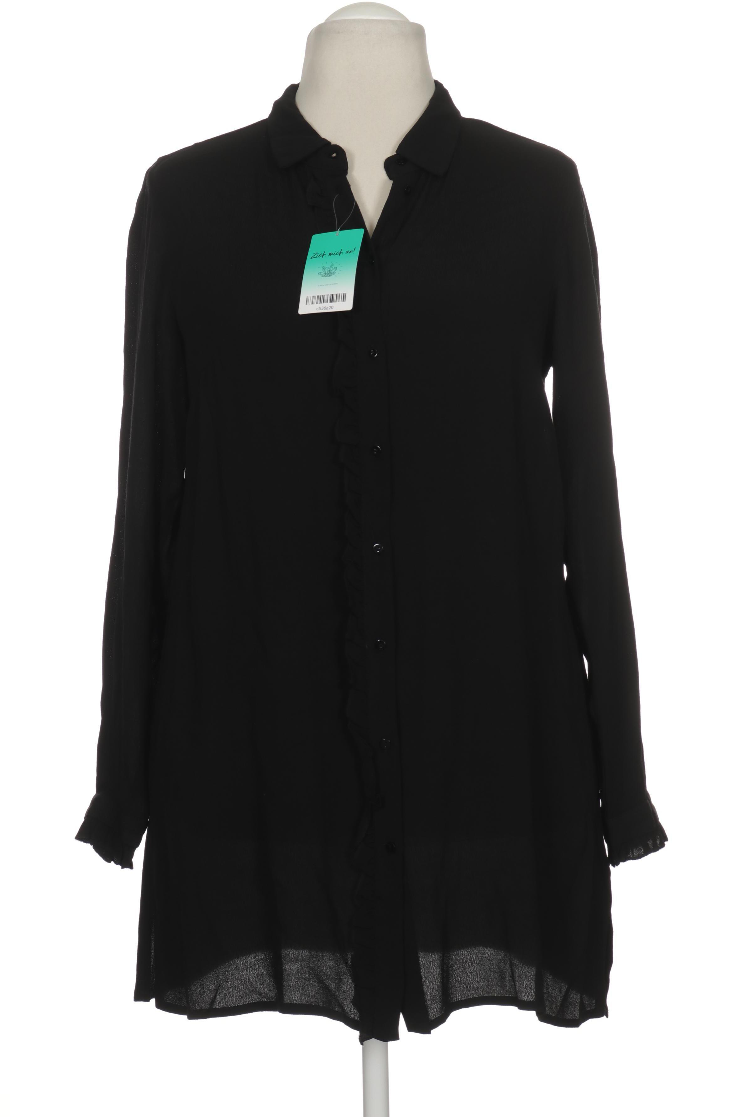 

Zizzi Damen Bluse, schwarz, Gr.