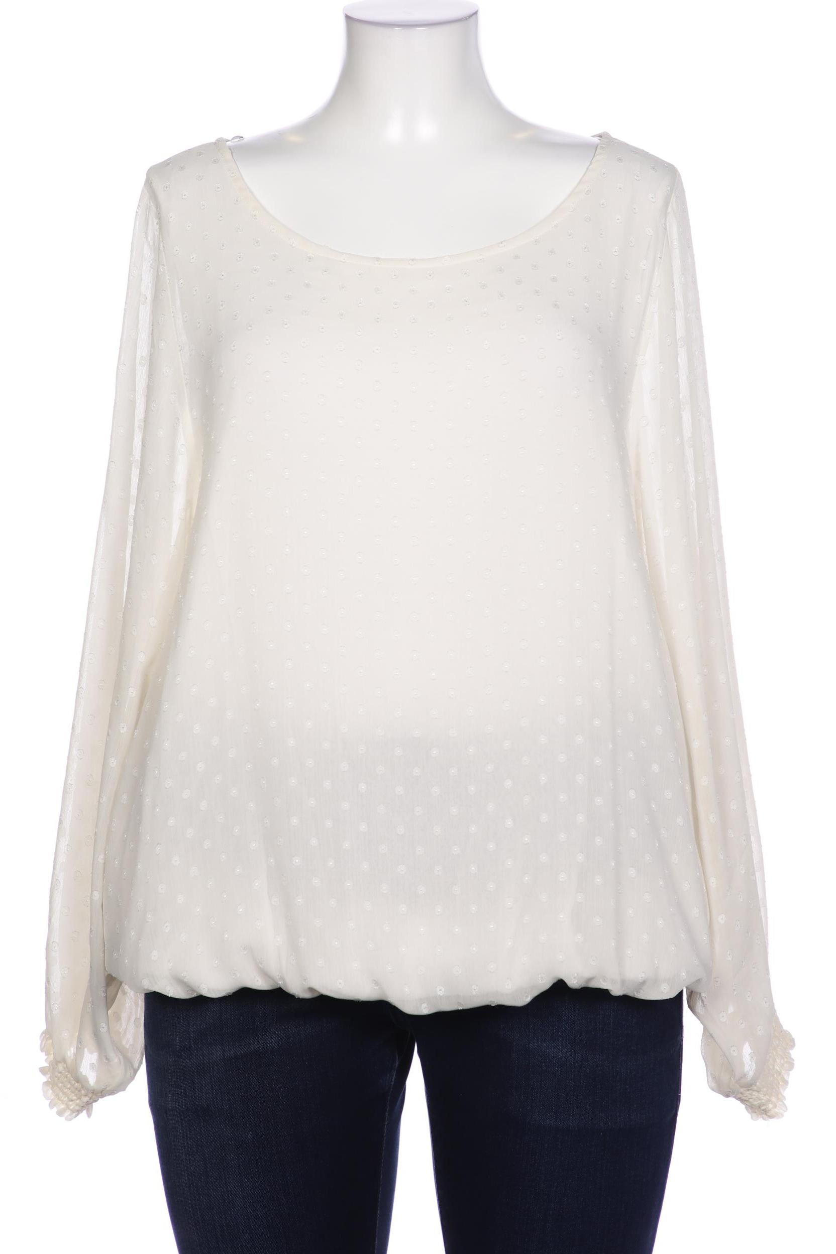 

Zizzi Damen Bluse, cremeweiß, Gr. 42