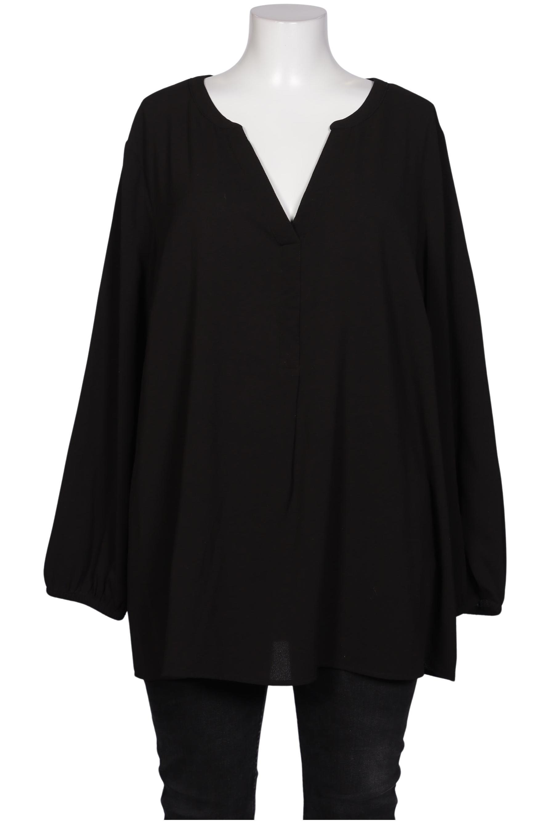 

Zizzi Damen Bluse, schwarz, Gr. 44