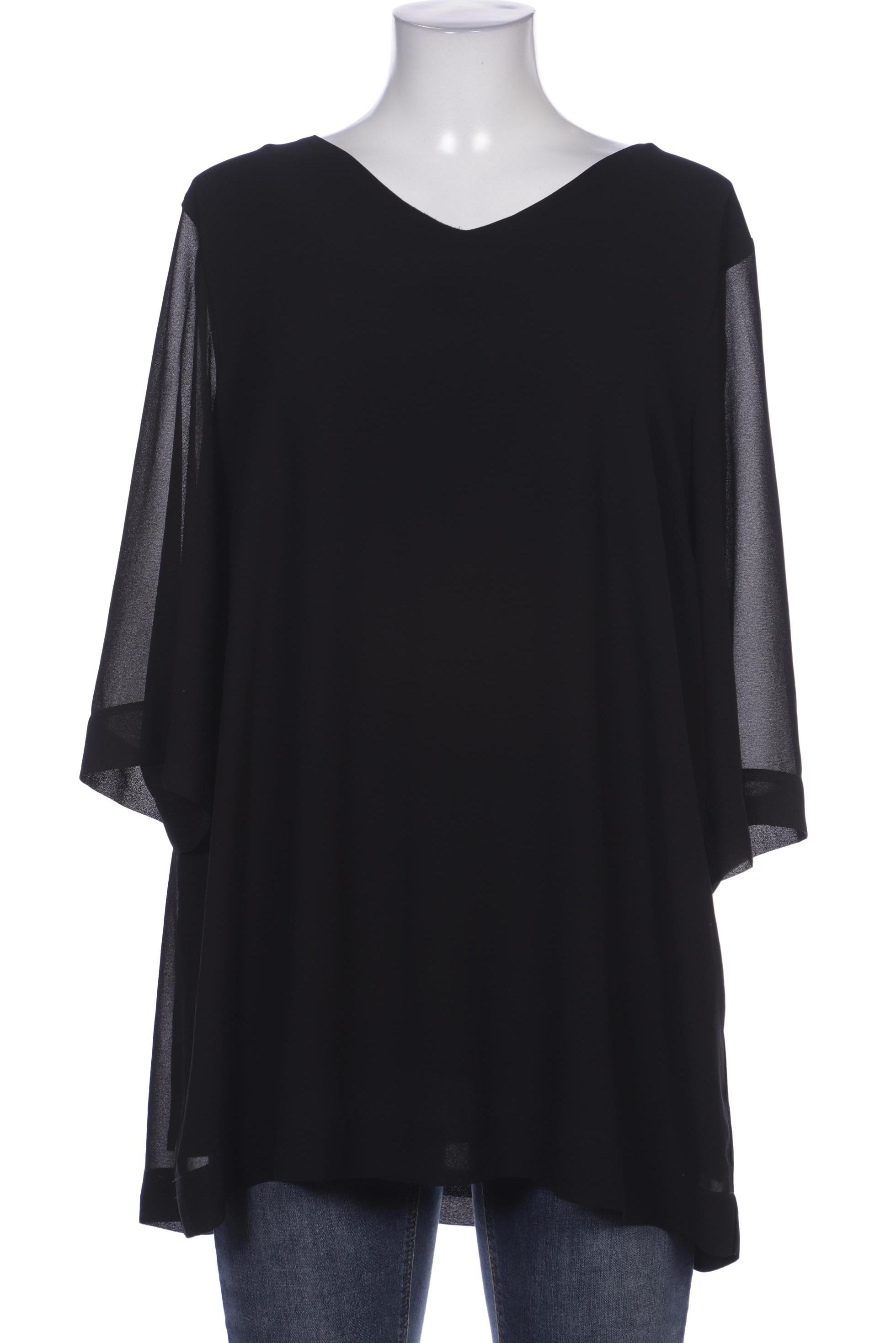 

Zizzi Damen Bluse, schwarz, Gr. 38