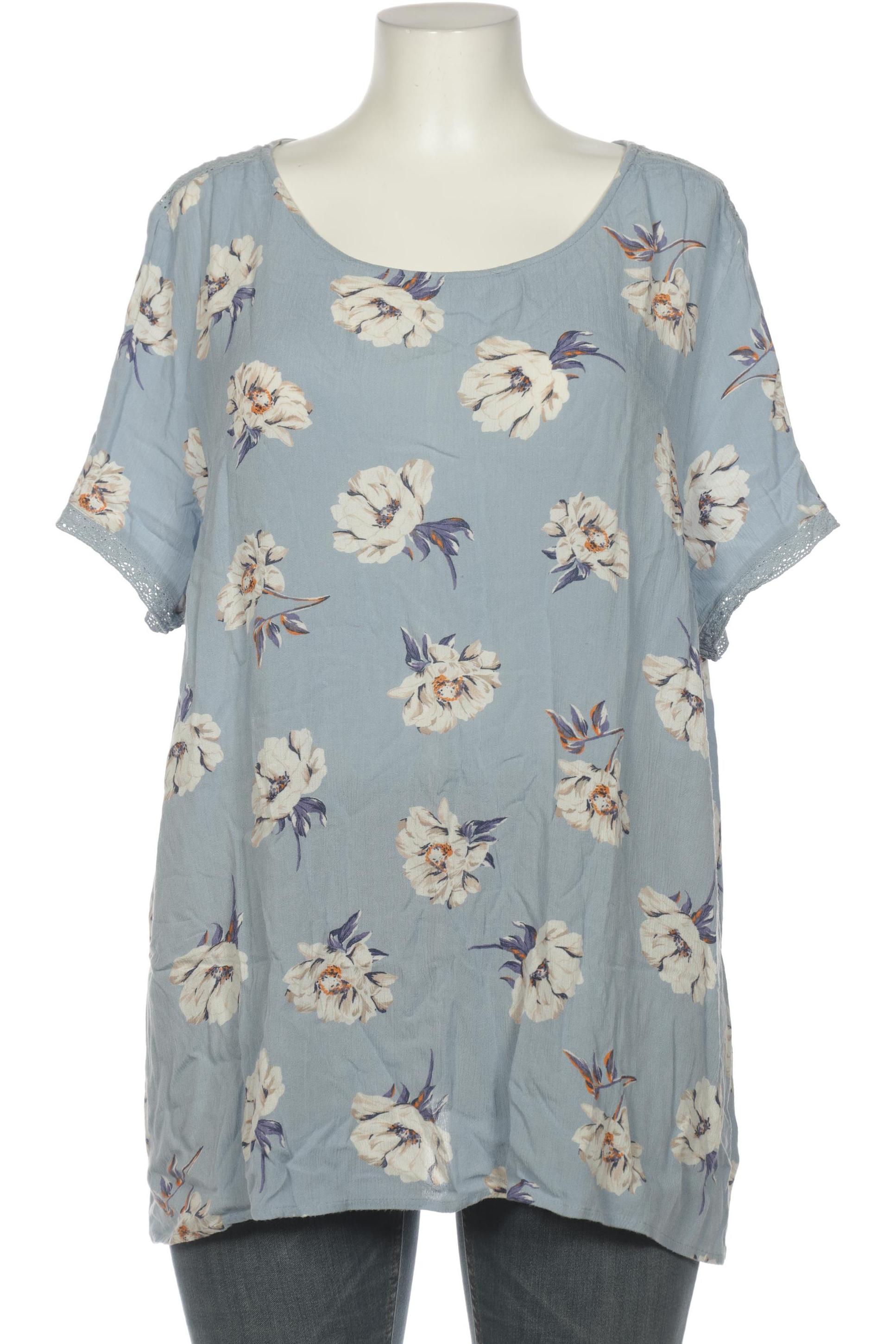 

Zizzi Damen Bluse, hellblau, Gr. 42