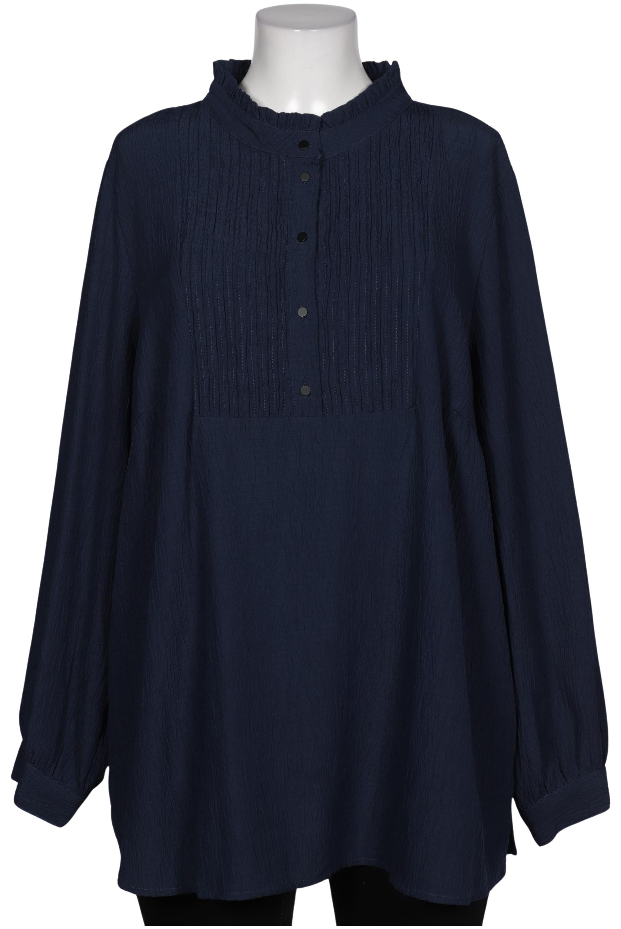 

Zizzi Damen Bluse, marineblau, Gr. 44