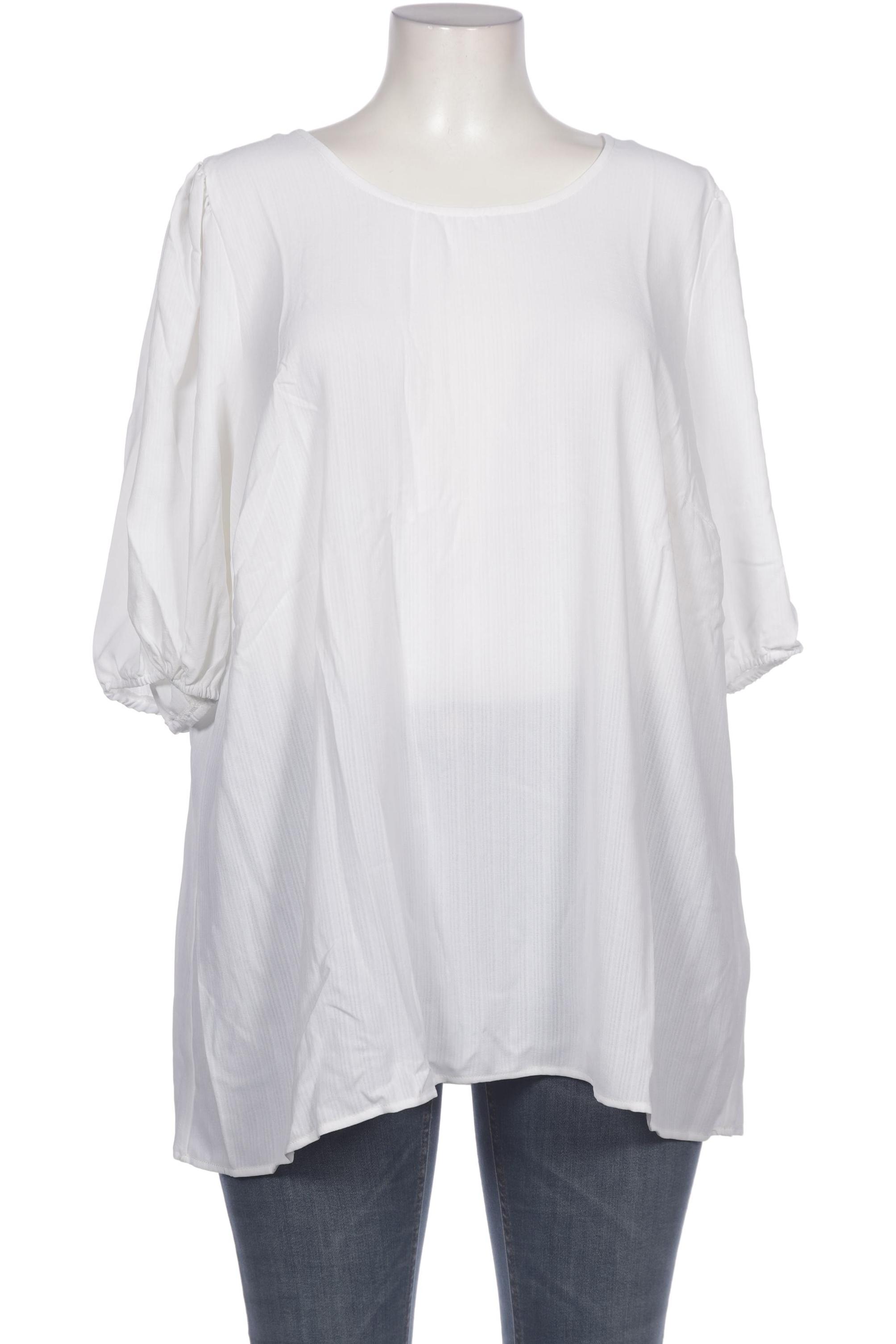 

Zizzi Damen Bluse, weiß, Gr. 42